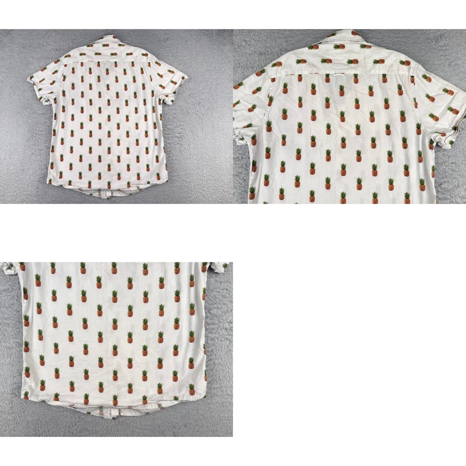 Vintage Denim & Flower Ricky Singh Shirt Men Medium White Floral Hawaiian Slim Denim & Flower Ricky Singh Shirt Mens Medium White Floral Hawaiian Slim Size US M / EU 48-50 / 2 - 9 Thumbnail