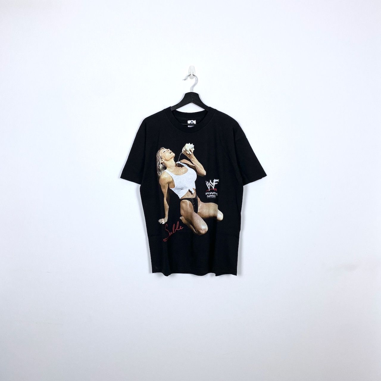 Vintage VINTAGE 1998 WWF SABLE TEE Size US L / EU 52-54 / 3 - 1 Thumbnail
