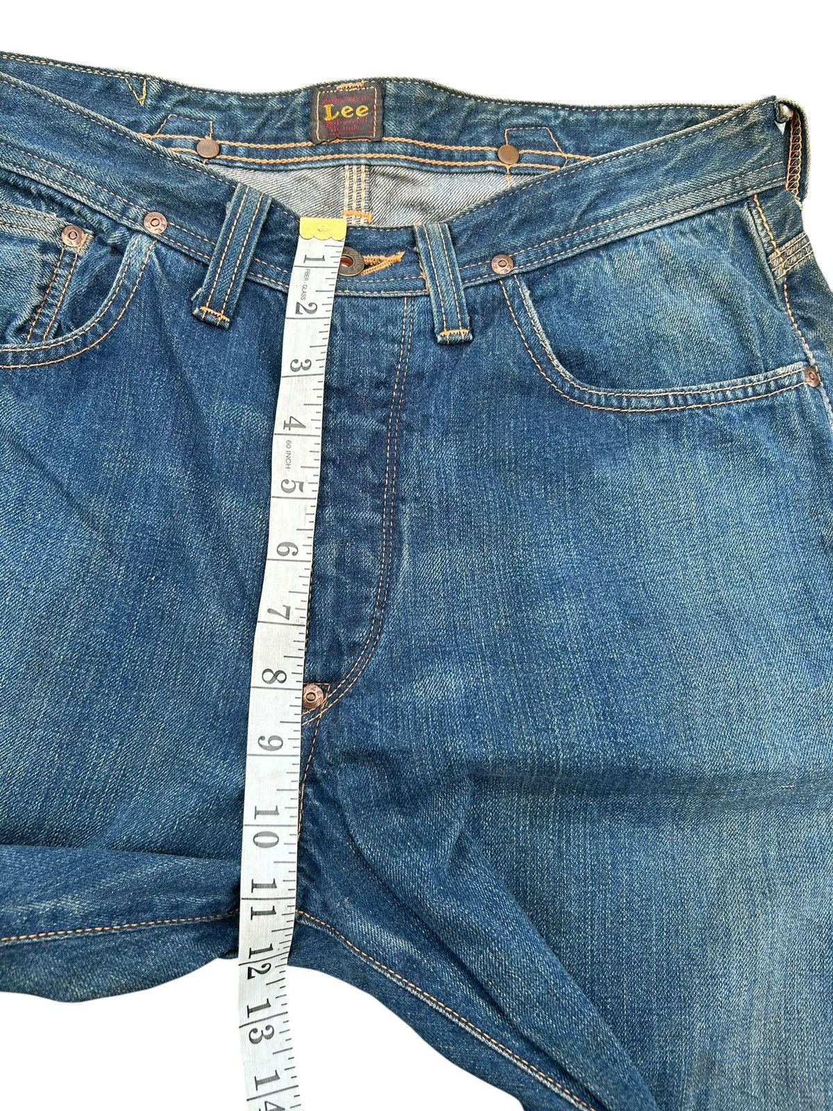Kapital Vintage Buckle Back Lee Cowboy Selvedge Denim Jeans Size US 32 / EU 48 - 22 Thumbnail