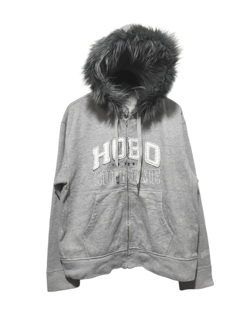 If Six Was Nine Hobo Supreme Zipper Fur Hoodie IfSixWasNine LGB style Size US XL / EU 56 / 4 - 1 Thumbnail