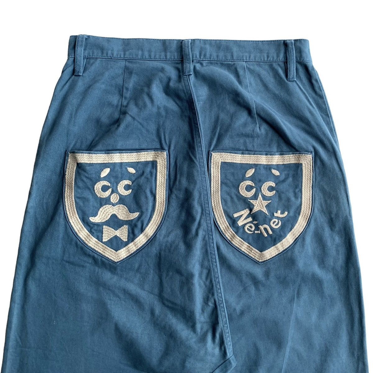Issey Miyake × Japanese Brand × Ne-Net 2000s Ne-net by Issey Miyake Wide Jorts Pants Size 28" / US 6 / IT 42 - 2 Thumbnail