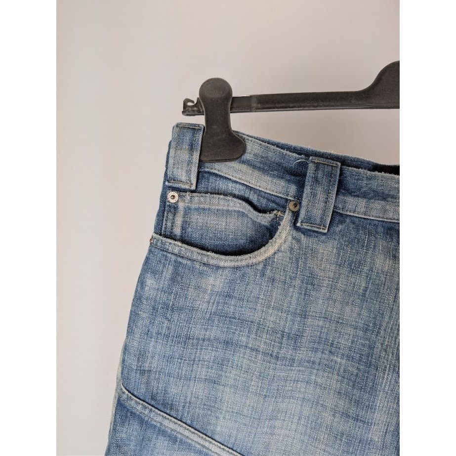 Balenciaga o1rshd1 Denim Shorts in Blue Size US 32 / EU 48 - 6 Thumbnail