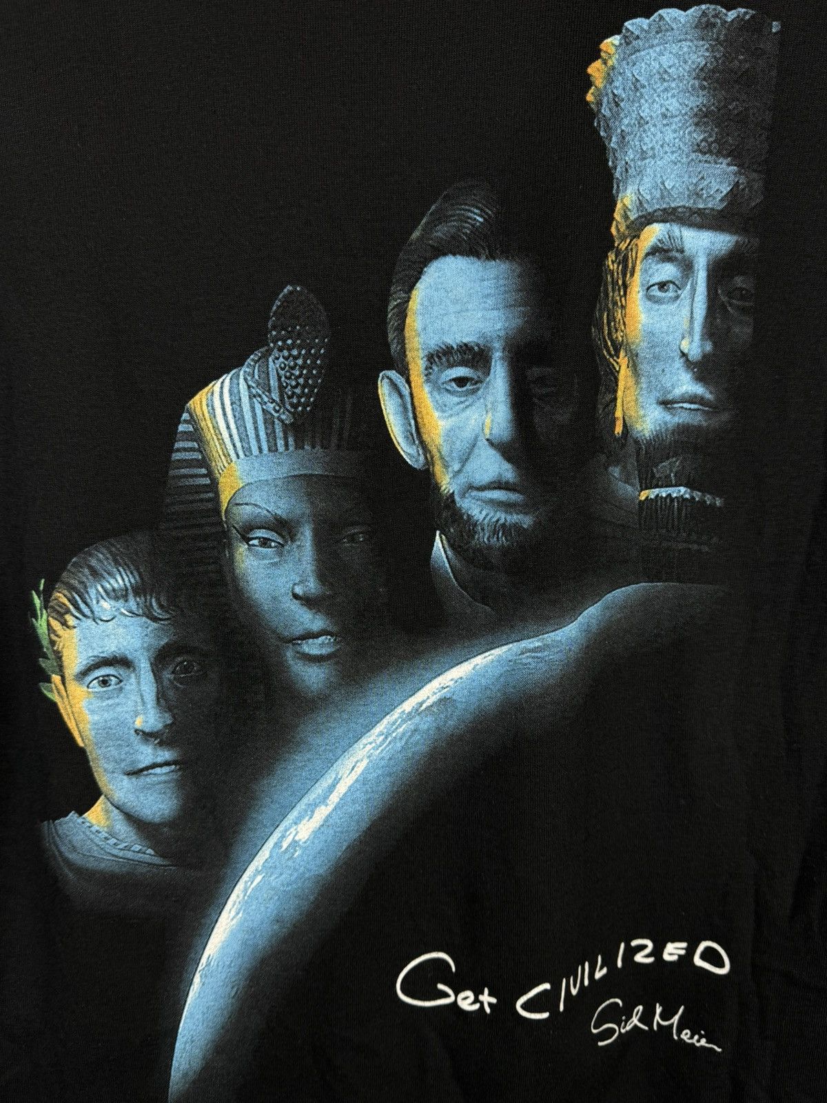 Vintage Vintage 2003 Sid Meier’s Civilization 3 Game Promo T-Shirt L Size US XL / EU 56 / 4 - 2 Thumbnail