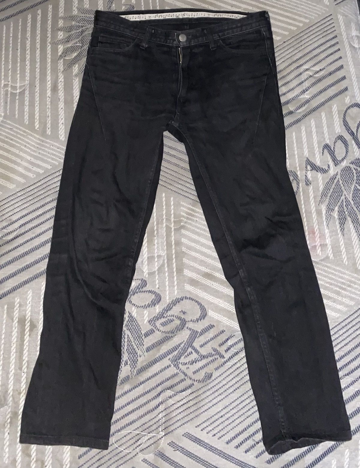 Number (N)ine Black number (n)jne denim super skinny fit Size US 30 / EU 46 - 3 Thumbnail