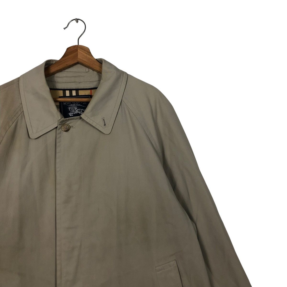 Burberry × Vintage 🔥VINTAGE LONG JACKET BURBERRYS NOVA CHECK BLANKET Size US M / EU 48-50 / 2 - 7 Thumbnail