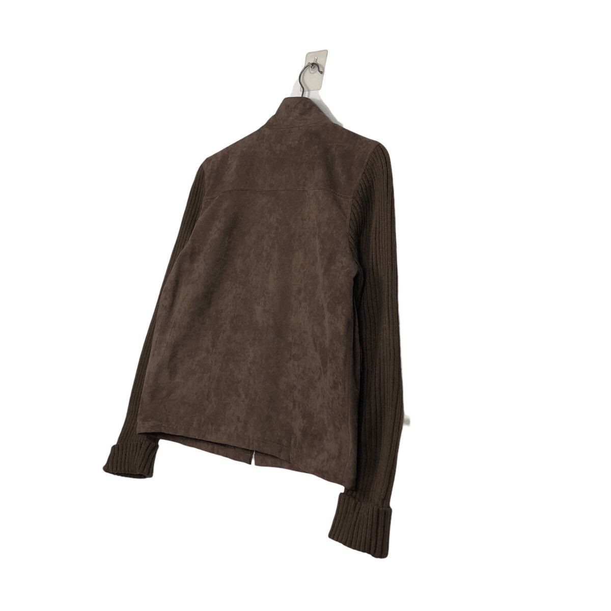 Japanese Brand 📌Vintage Cropped Biker Suede Leather Jacket Blanket Westwin Size US L / EU 52-54 / 3 - 11 Thumbnail