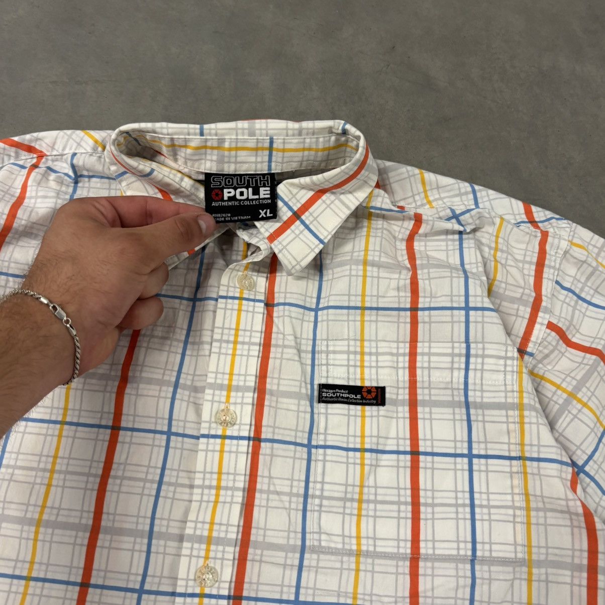 Southpole Vintage Y2K Southpole Button Up Shirt XL Size US XL / EU 56 / 4 - 2 Thumbnail