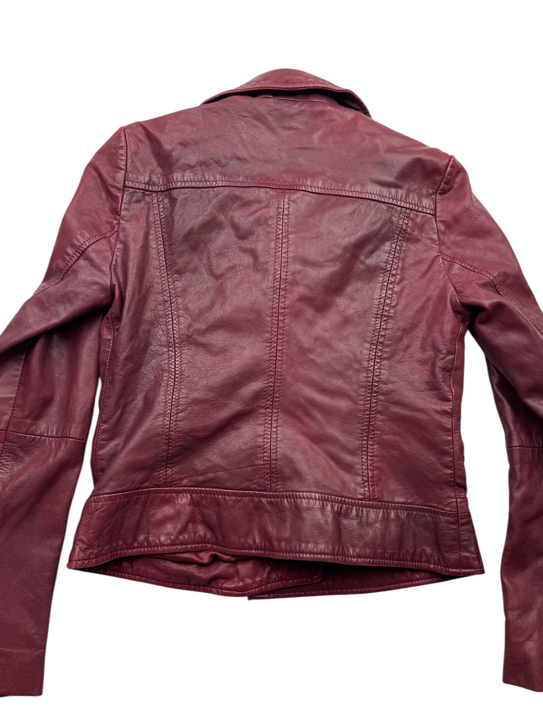 Japanese Brand Vintage Cropped Leather Jacket W145(V9) Size XS / US 0-2 / IT 36-38 - 6 Thumbnail