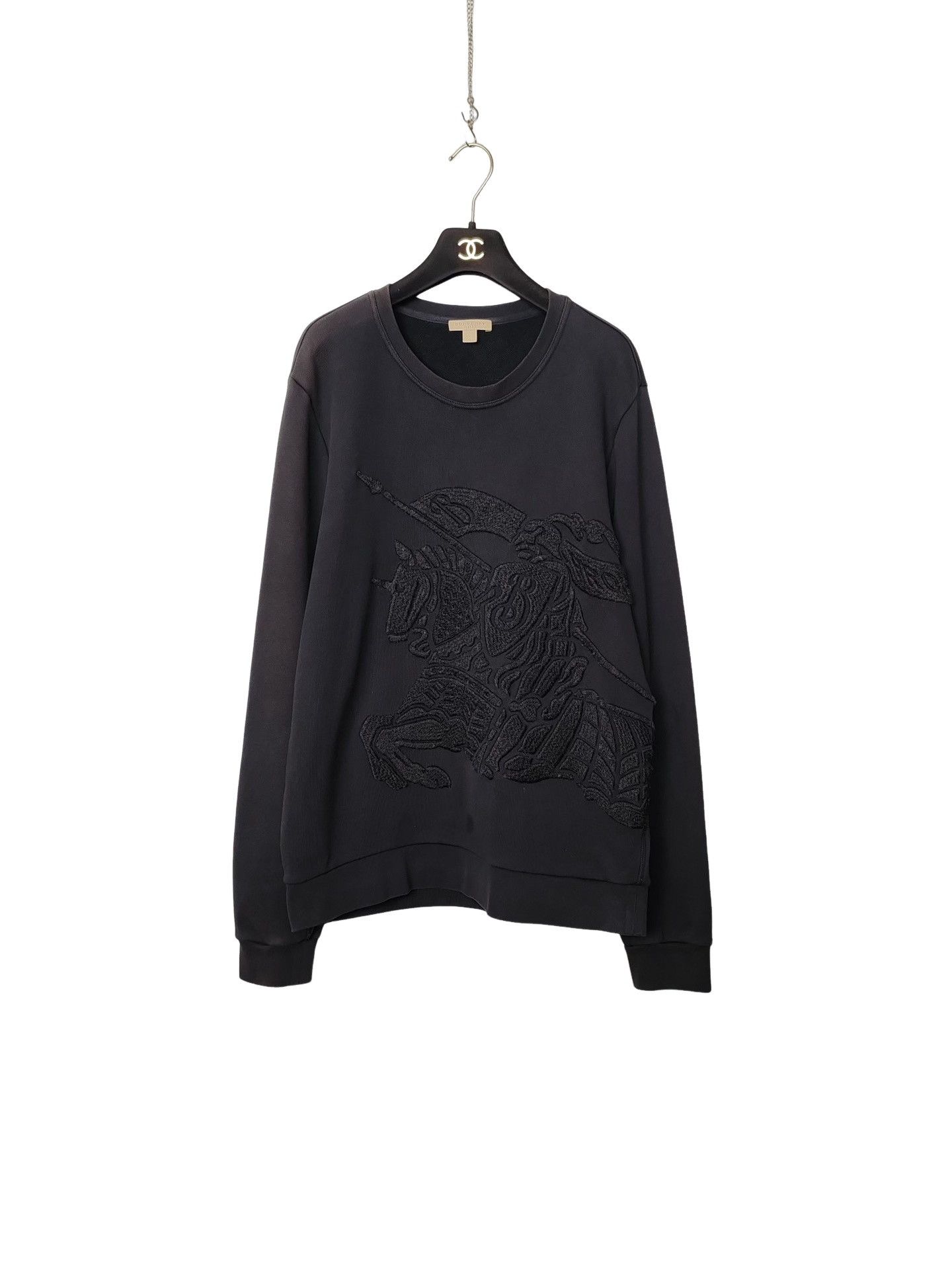 Burberry Burberry Brit Embroidered Logo Sweatshirt Size L Size US L / EU 52-54 / 3 - 1 Thumbnail
