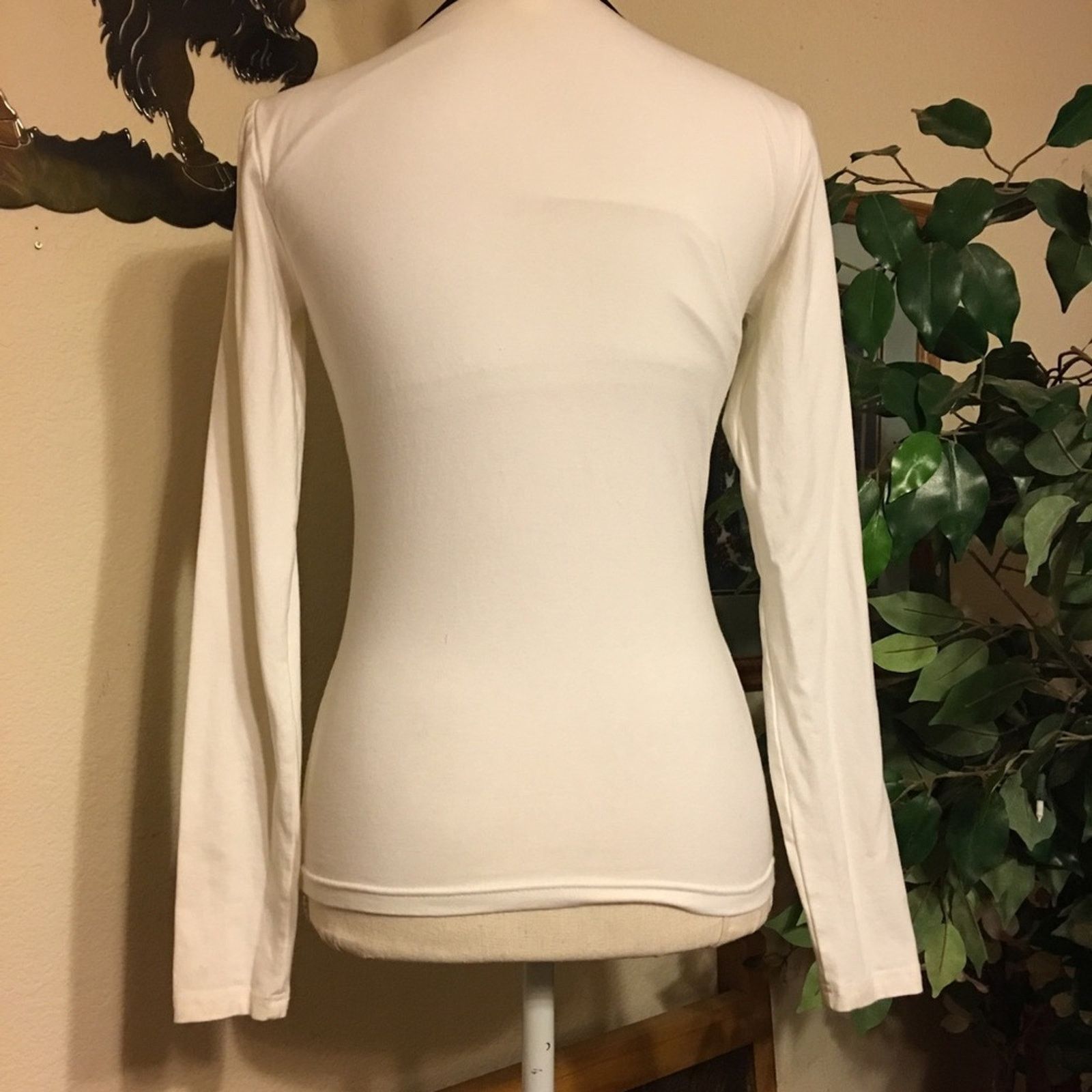 Other Moda International white black border top XS Size XS / US 0-2 / IT 36-38 - 5 Thumbnail