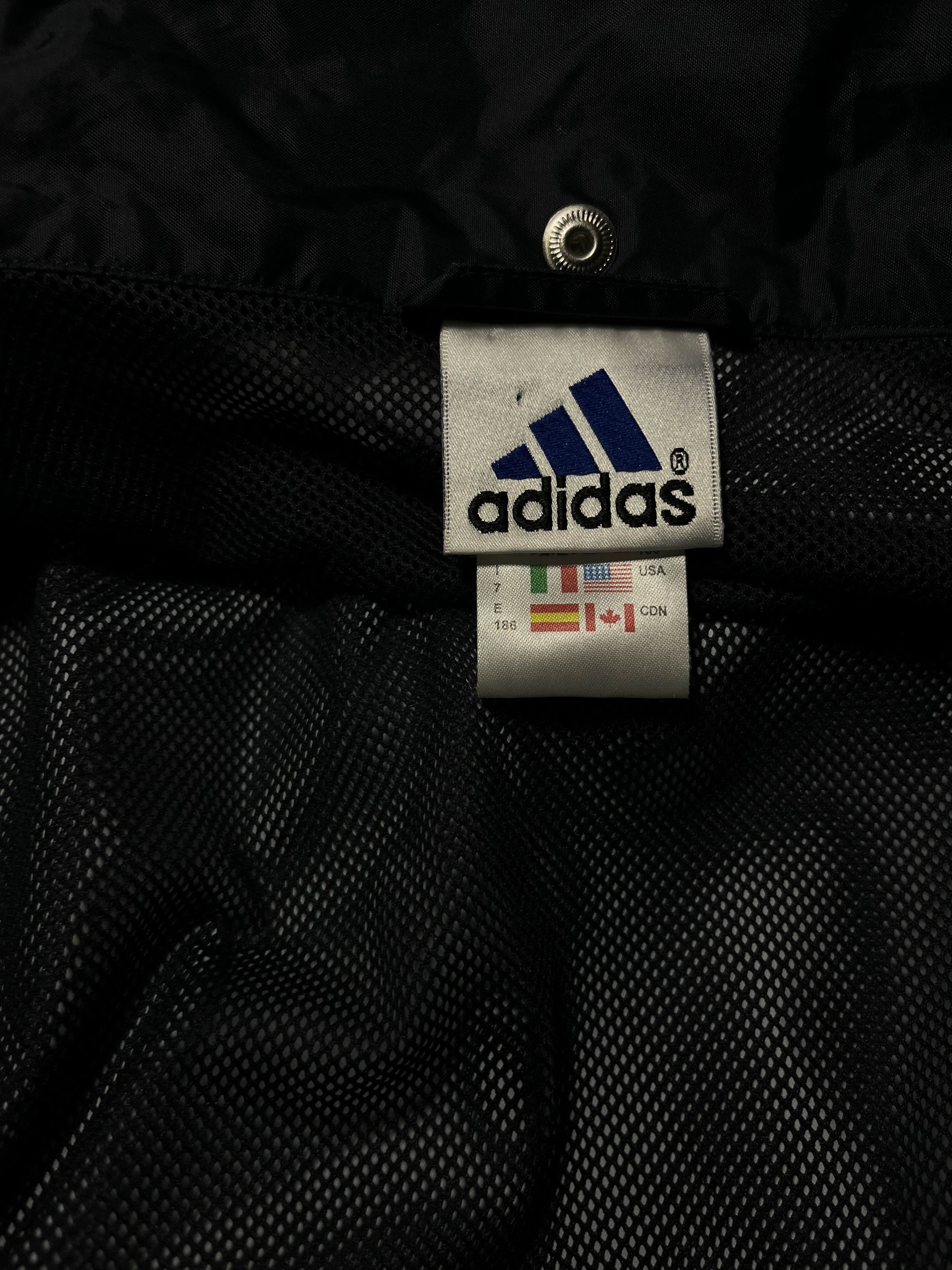 Adidas Y2K Adidas Windbreaker/Parka w/ Detachable Hood Size US XL / EU 56 / 4 - 5 Thumbnail