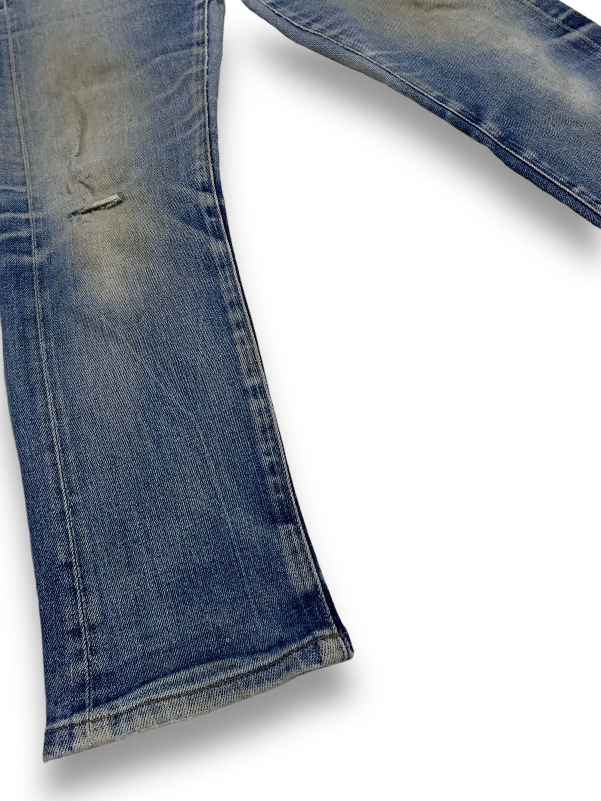 Uniqlo Vintage Uniqlo Selvedge Dirty Mud Washed Distressed Jeans Size US 30 / EU 46 - 12 Thumbnail