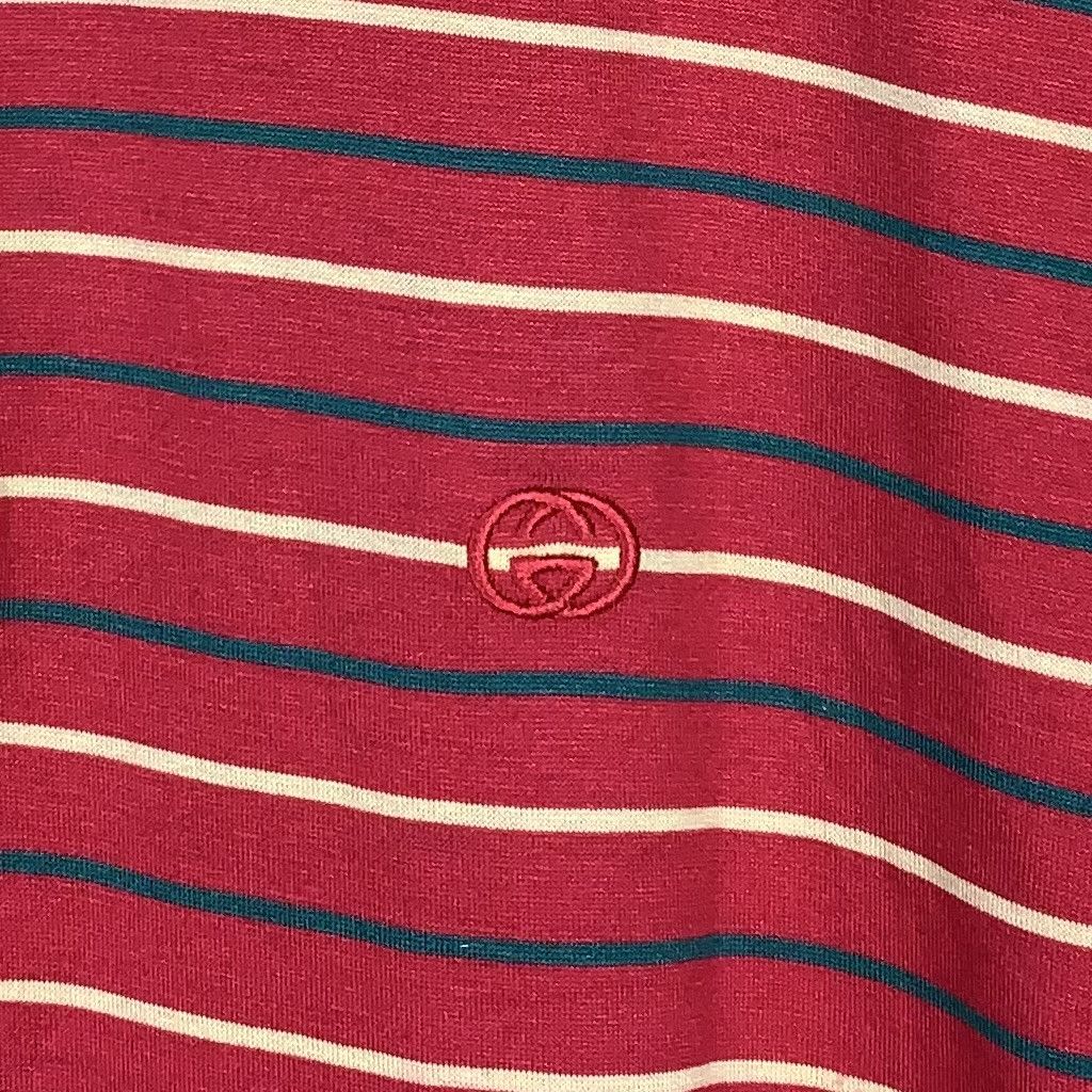 Gucci Vintage 90s Gucci Polo Shirt Size US XL / EU 56 / 4 - 4 Thumbnail