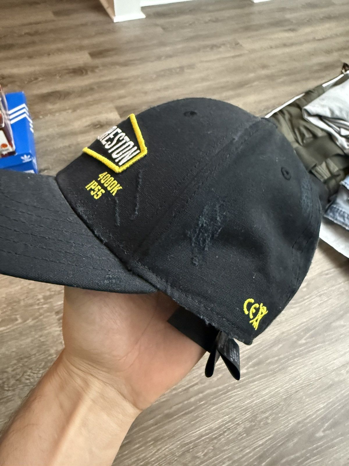 Heron Preston Heron Preston distressed hat Size ONE SIZE - 7 Thumbnail