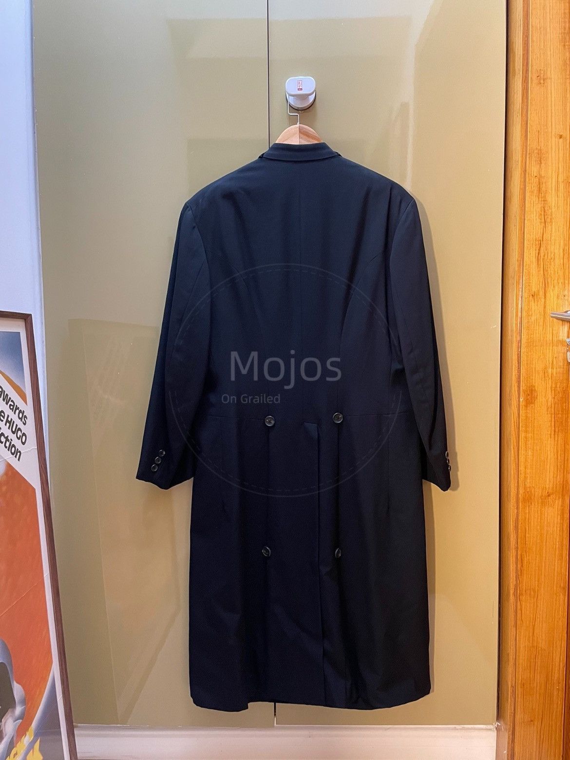 Yohji Yamamoto Yohji Yamamoto Pour Homme 94AW Velvet Neck Trench Coat-2508 Size US M / EU 48-50 / 2 - 3 Thumbnail