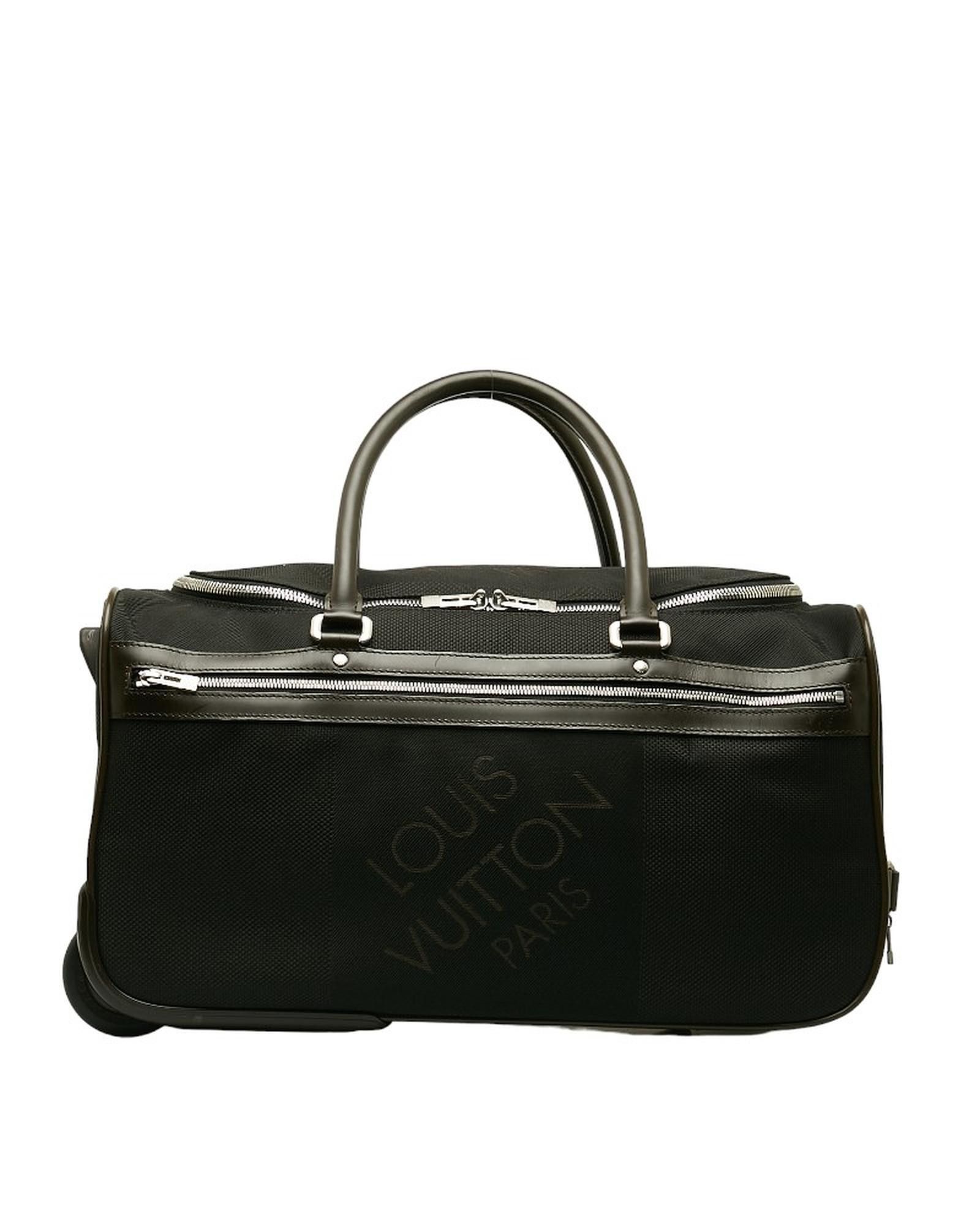 image of Louis Vuitton Brown Damier Geant Eole 50 Bag In Excellent Condition, Women's