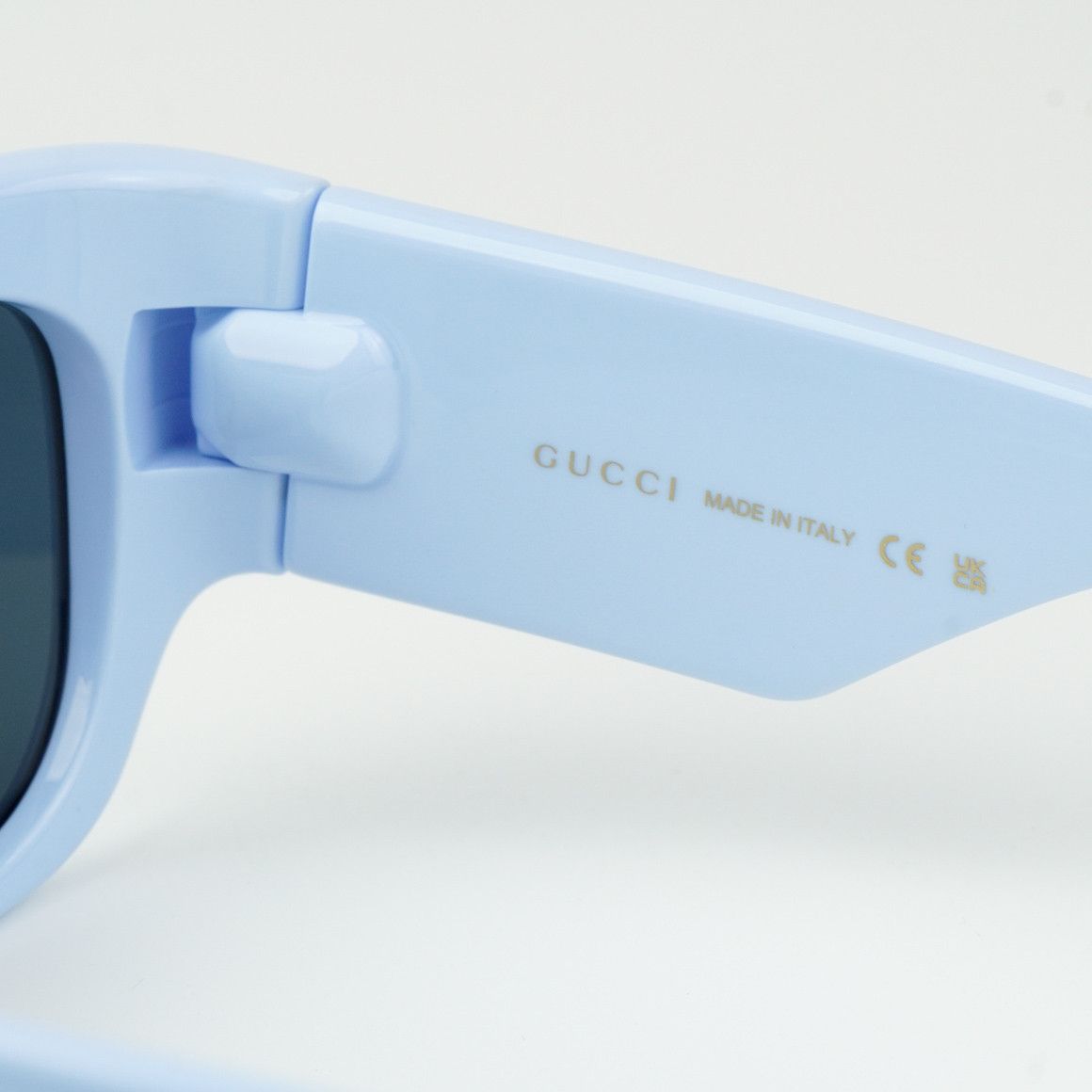 Gucci NEW Gucci GG1545S 004 Blue Women Square Sunglasses Size ONE SIZE - 4 Thumbnail