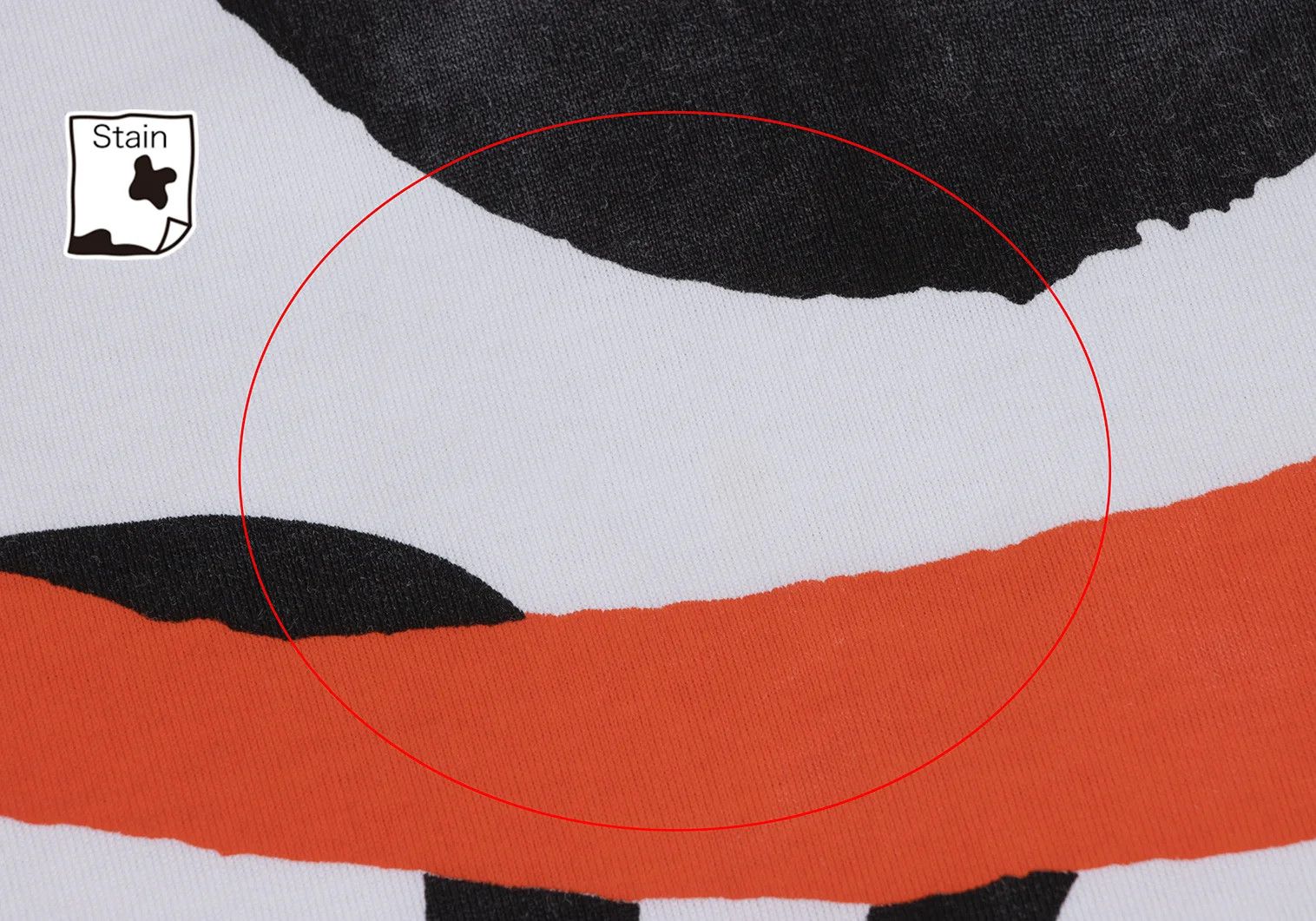 Junya Watanabe Printed T-Shirt in Black, White, and Orange, Size M Size US M / EU 48-50 / 2 - 8 Thumbnail