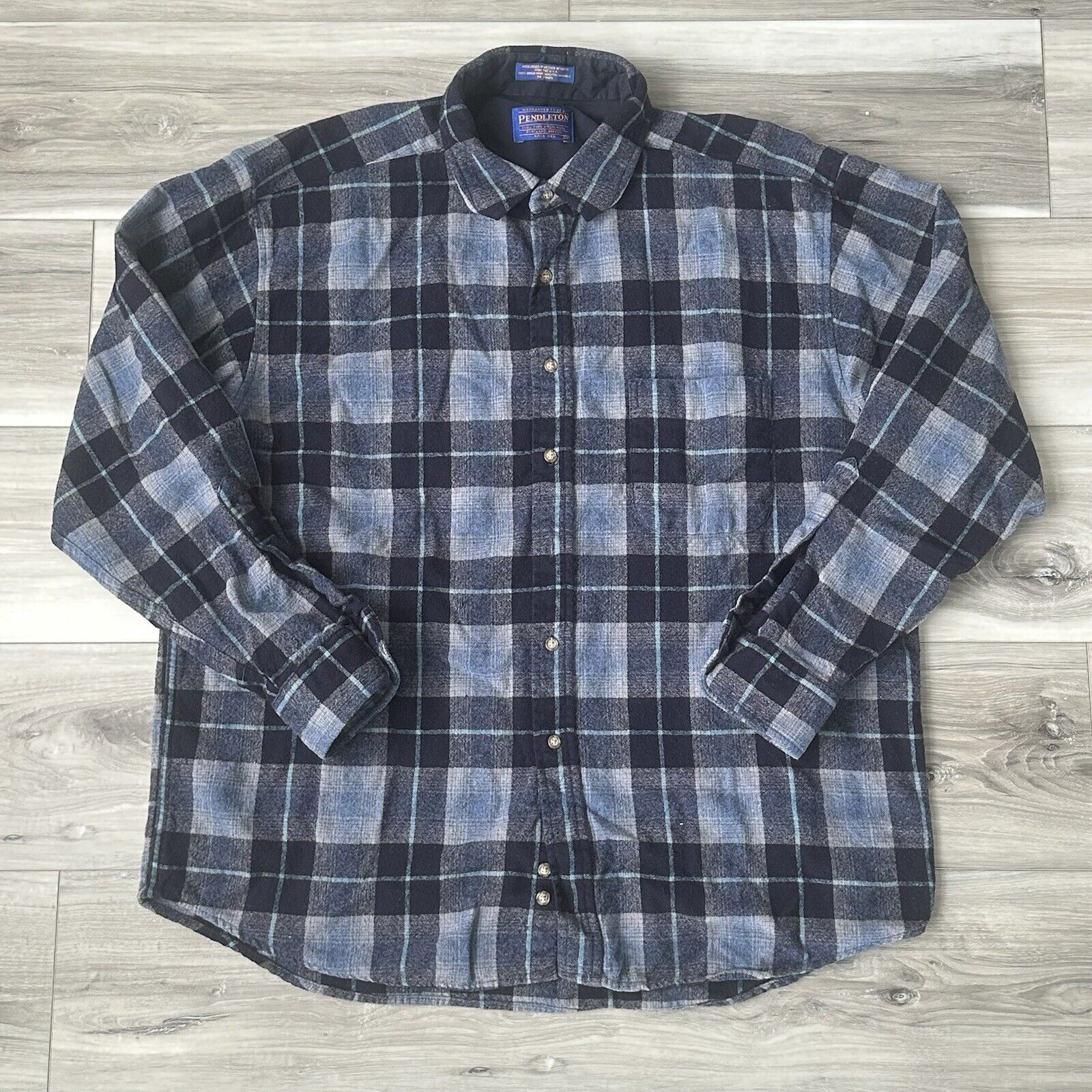 Pendleton Vintage Pendleton Mens Long Sleeve Shirt Button Up Plaid Size US XL / EU 56 / 4 - 1 Thumbnail