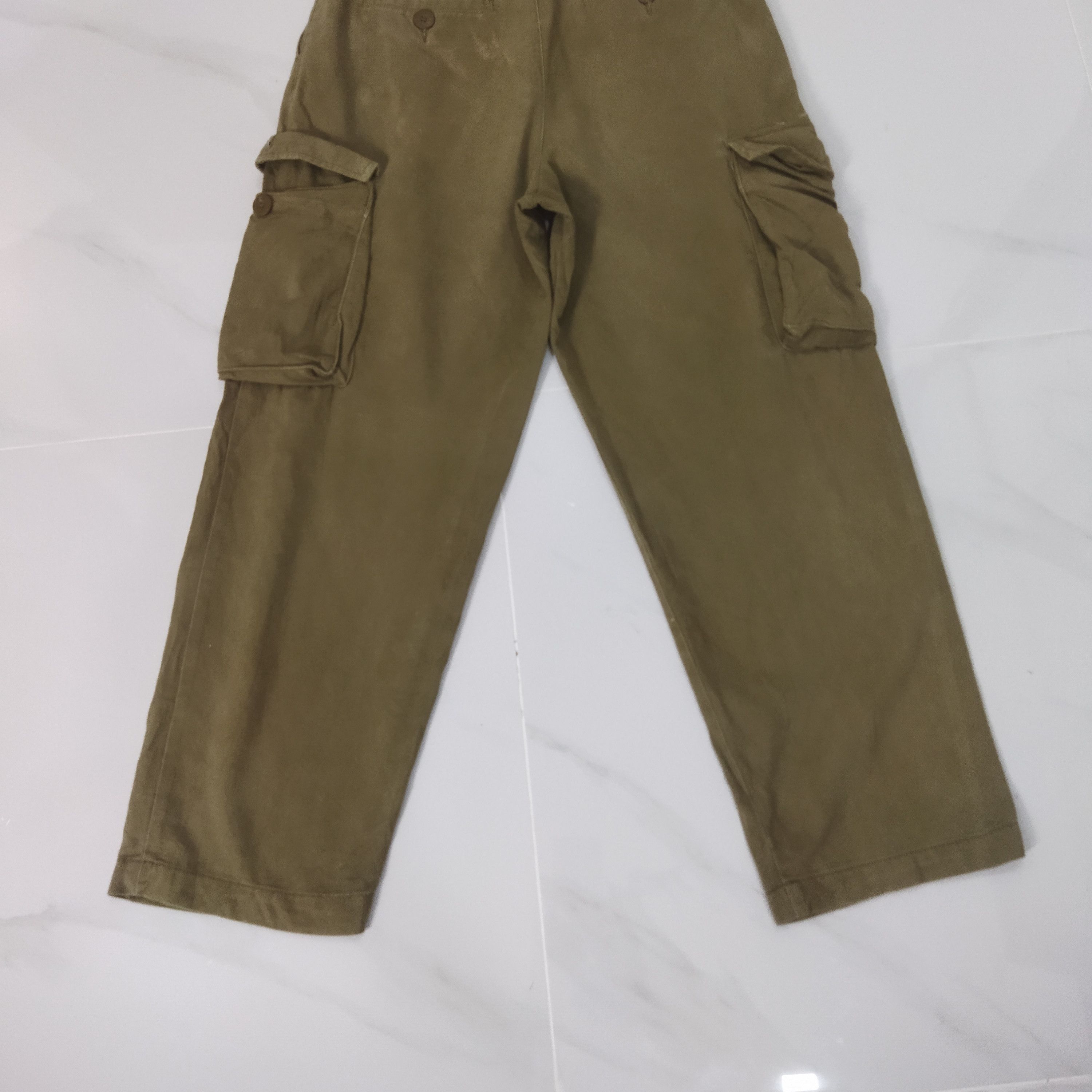 Japanese Brand JAPANESE BRAND BAGGY CARGO PANTS Size US 30 / EU 46 - 11 Thumbnail