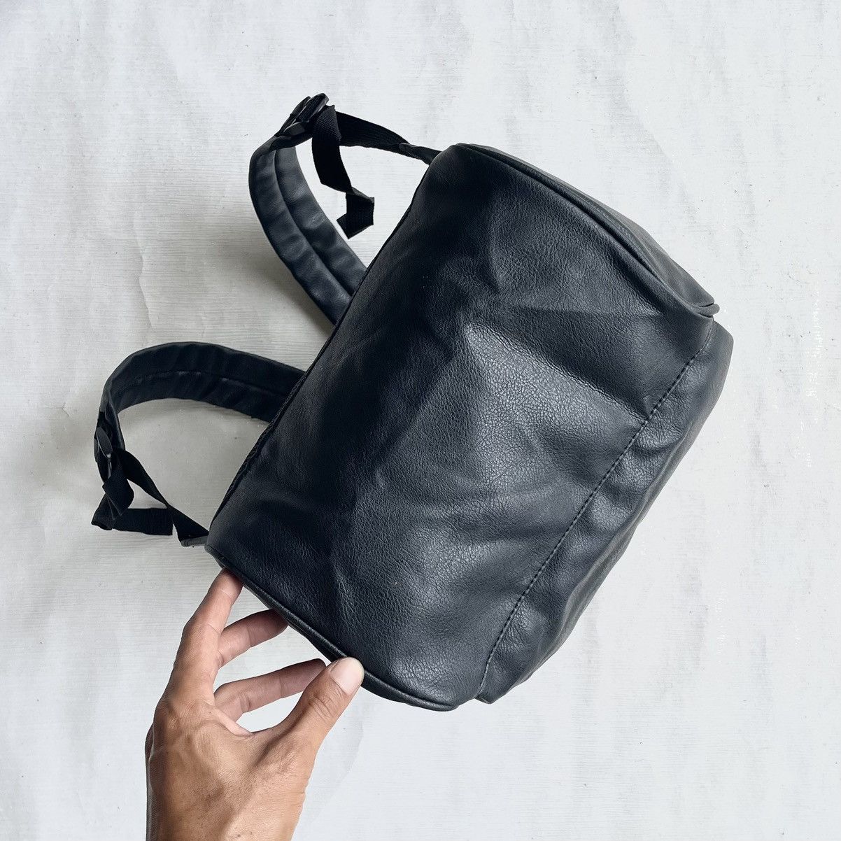 Japanese Brand Anello Japan Black Backpack Size ONE SIZE - 6 Thumbnail