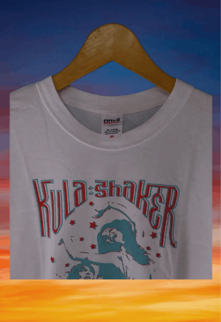 Band Tees × Vintage Vintage 00s KULA SHAKER band britpop t-shirt Size US M / EU 48-50 / 2 - 2 Thumbnail
