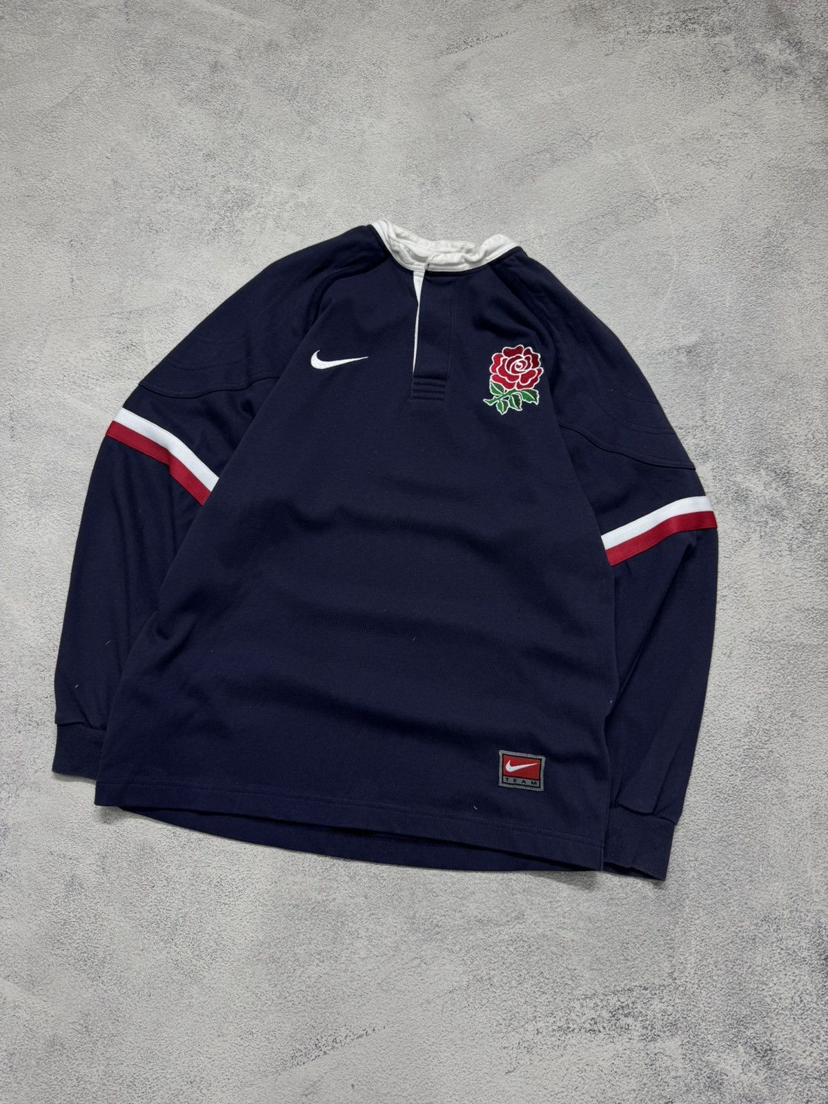 Nike Vintage Y2k Nike England O2 🏴󠁧󠁢󠁥󠁮󠁧󠁿 Union Shirt Jersey 00’s Size US S / EU 44-46 / 1 - 2 Thumbnail