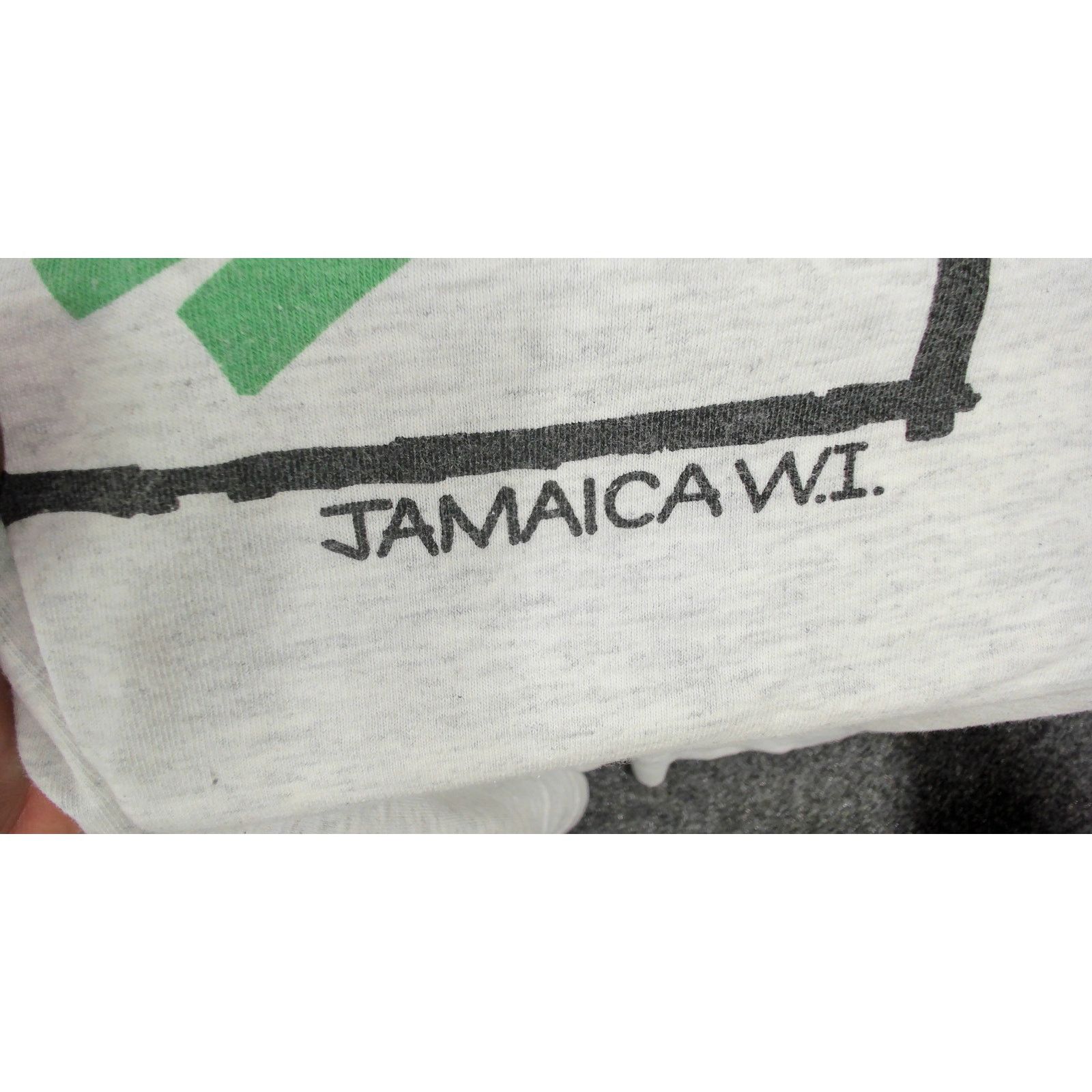 Vintage Vintage 1993 "I Love JA" Single Stitch Notch Collar Tee XL Size US XL / EU 56 / 4 - 12 Thumbnail