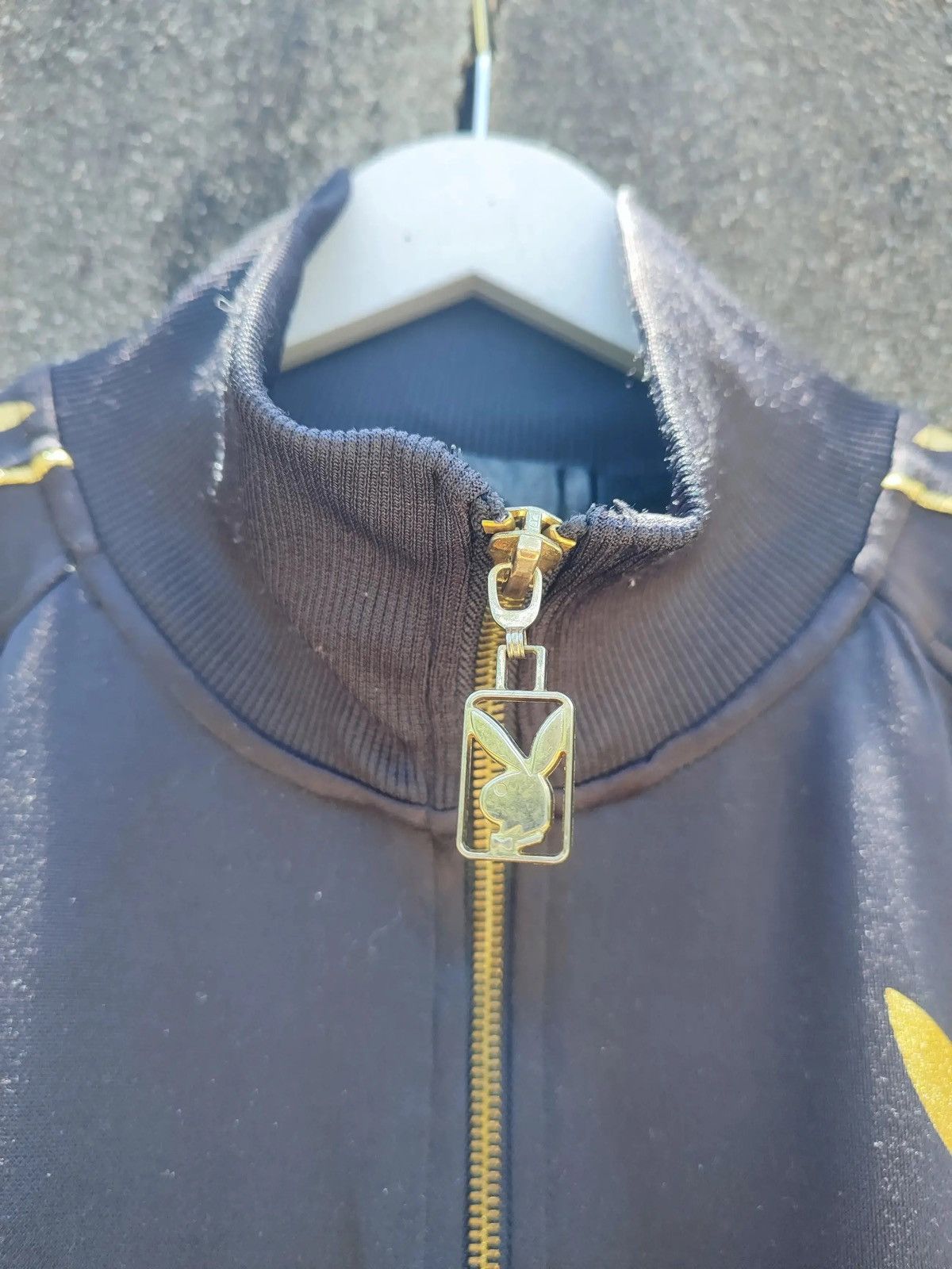 Playboy × Vintage Vintage Playboy Track Jacket Black/Gold (2000s) Size US M / EU 48-50 / 2 - 5 Thumbnail