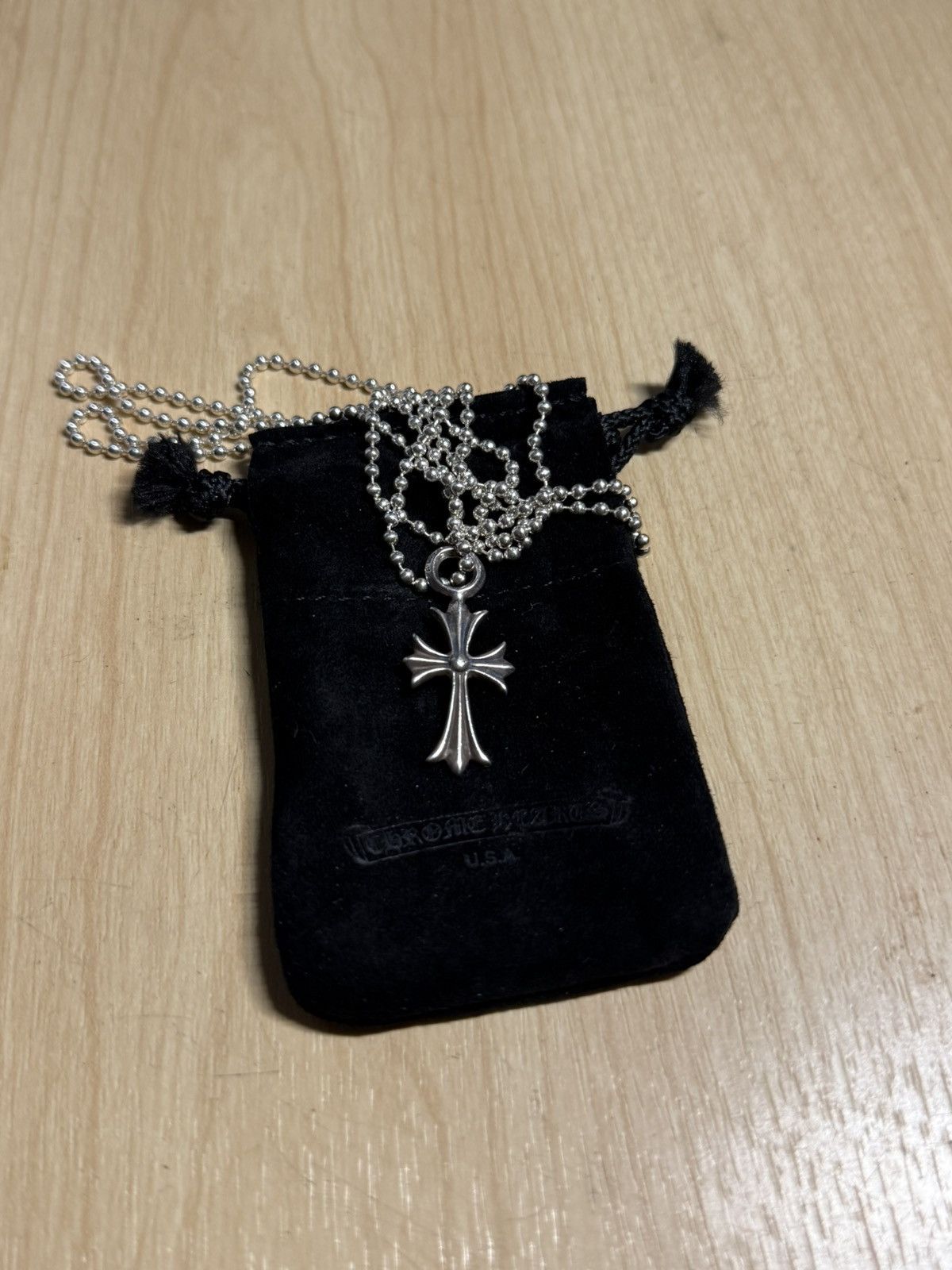 Chrome Hearts Chrome Hearts Tiny CH Cross Pendant Size ONE SIZE - 4 Thumbnail