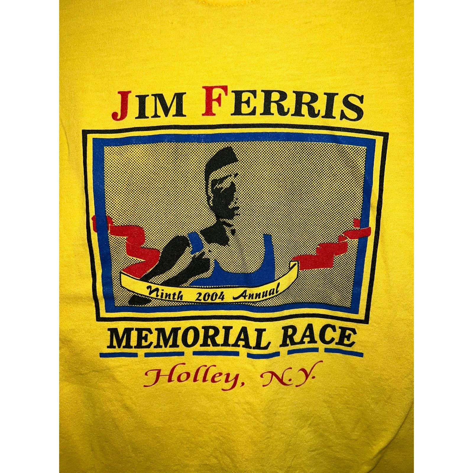 Gildan Vintage Jim Ferris Memorial Race Shirt Holley New York VTG M Size US M / EU 48-50 / 2 - 2 Thumbnail