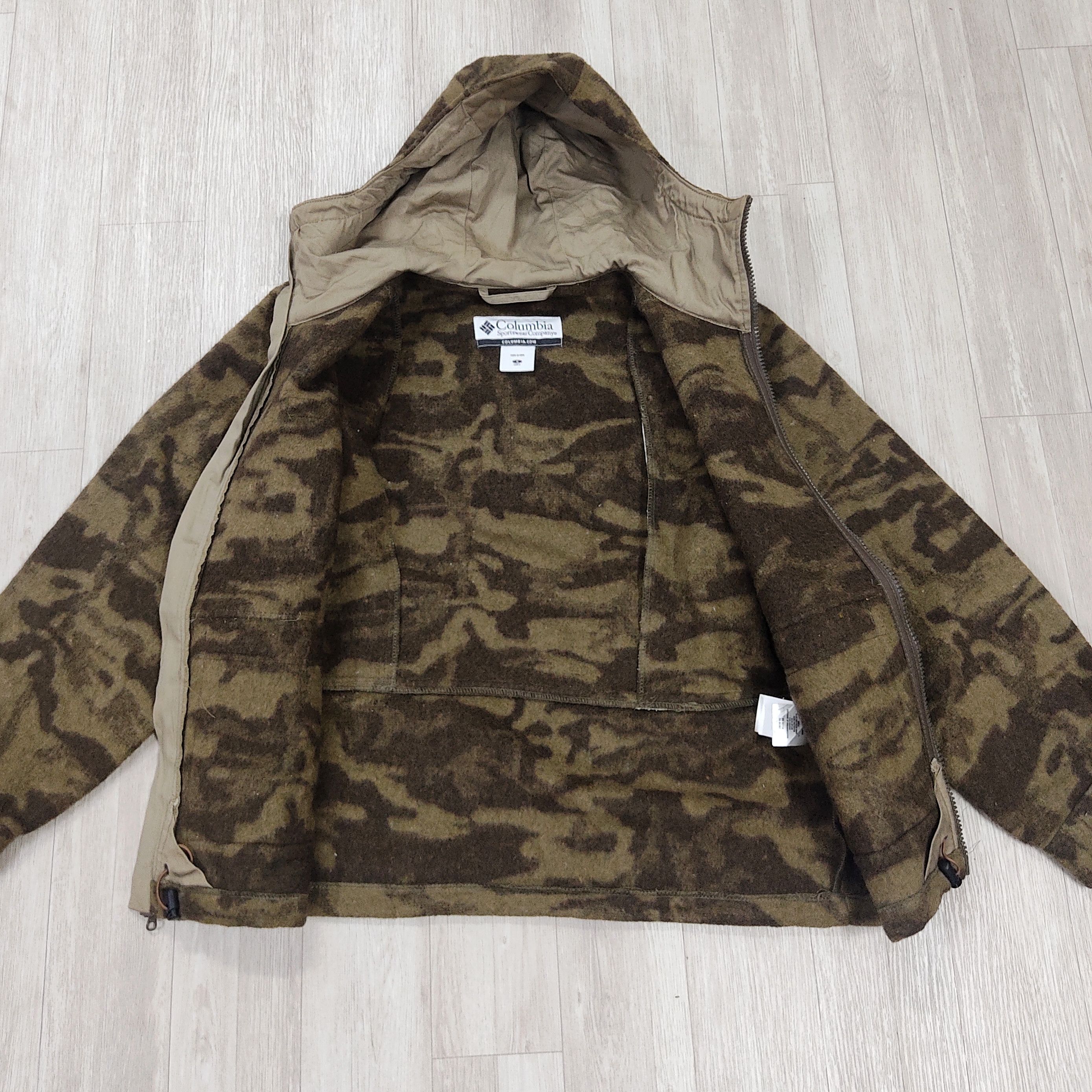 Columbia Vintage Columbia Gallatin Wool Camo Hunting Jacket Size US M / EU 48-50 / 2 - 7 Thumbnail