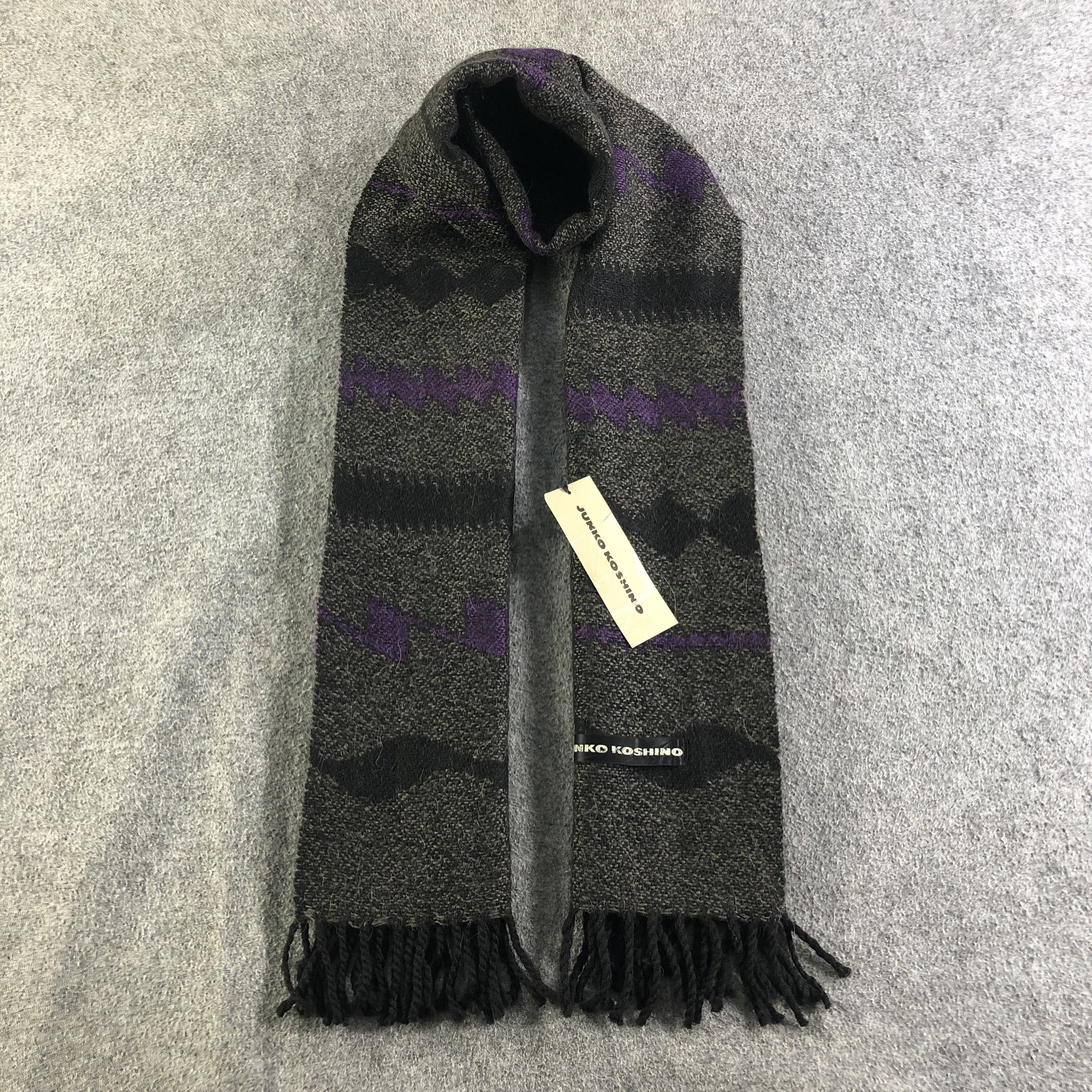 Mr. Junko Junko Koshino Wool Scarf Muffler V2037 Size ONE SIZE - 1 Thumbnail