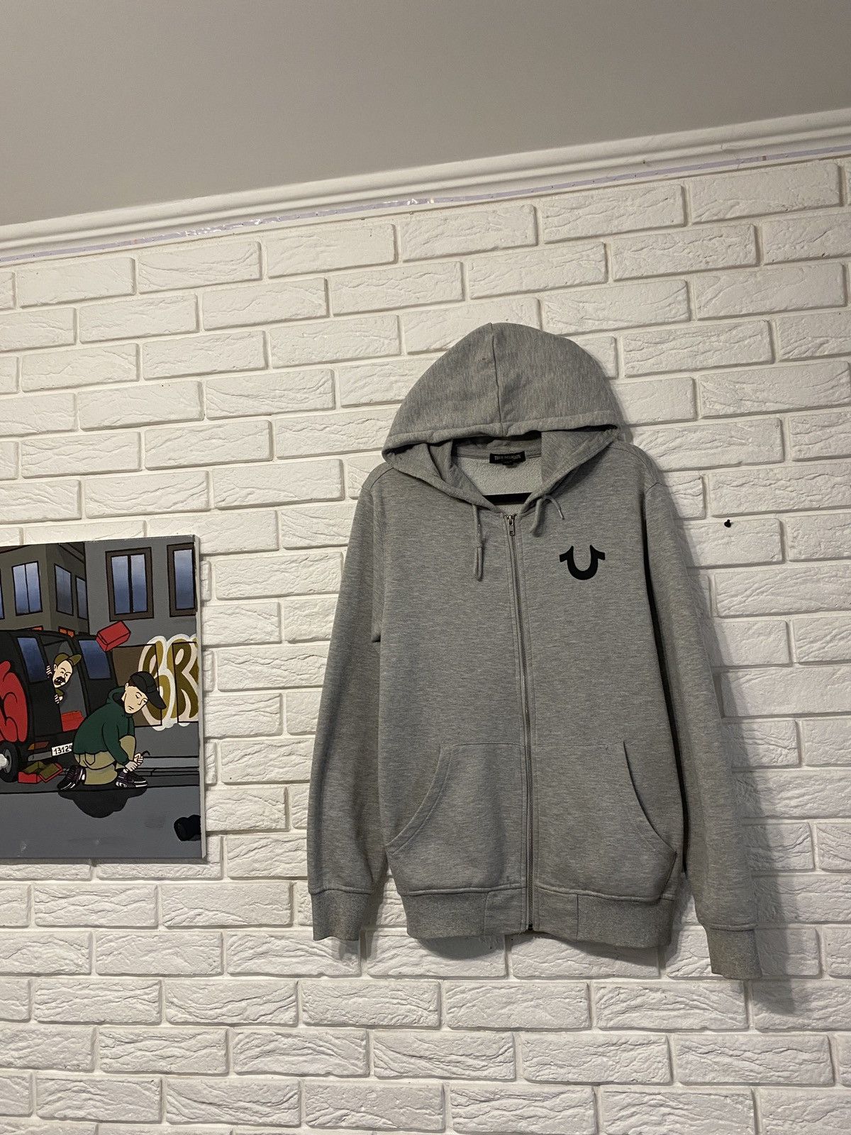 True Religion True religion zip hoodie big logo vintage Size US M / EU 48-50 / 2 - 2 Thumbnail