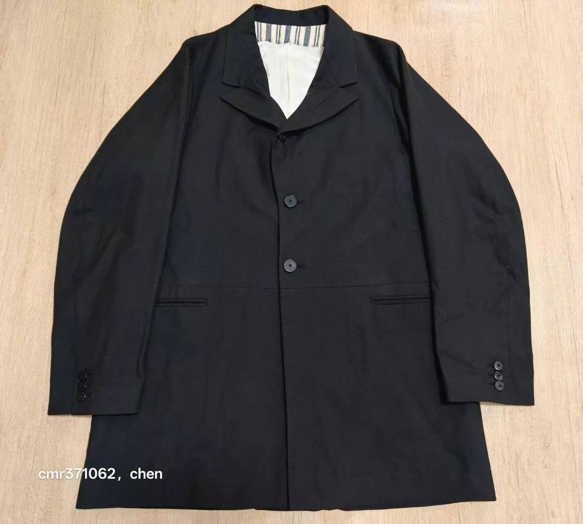 Visvim visvim 19ss ascot blazer black 1 linen wool blend Size US S / EU 44-46 / 1 - 1 Thumbnail