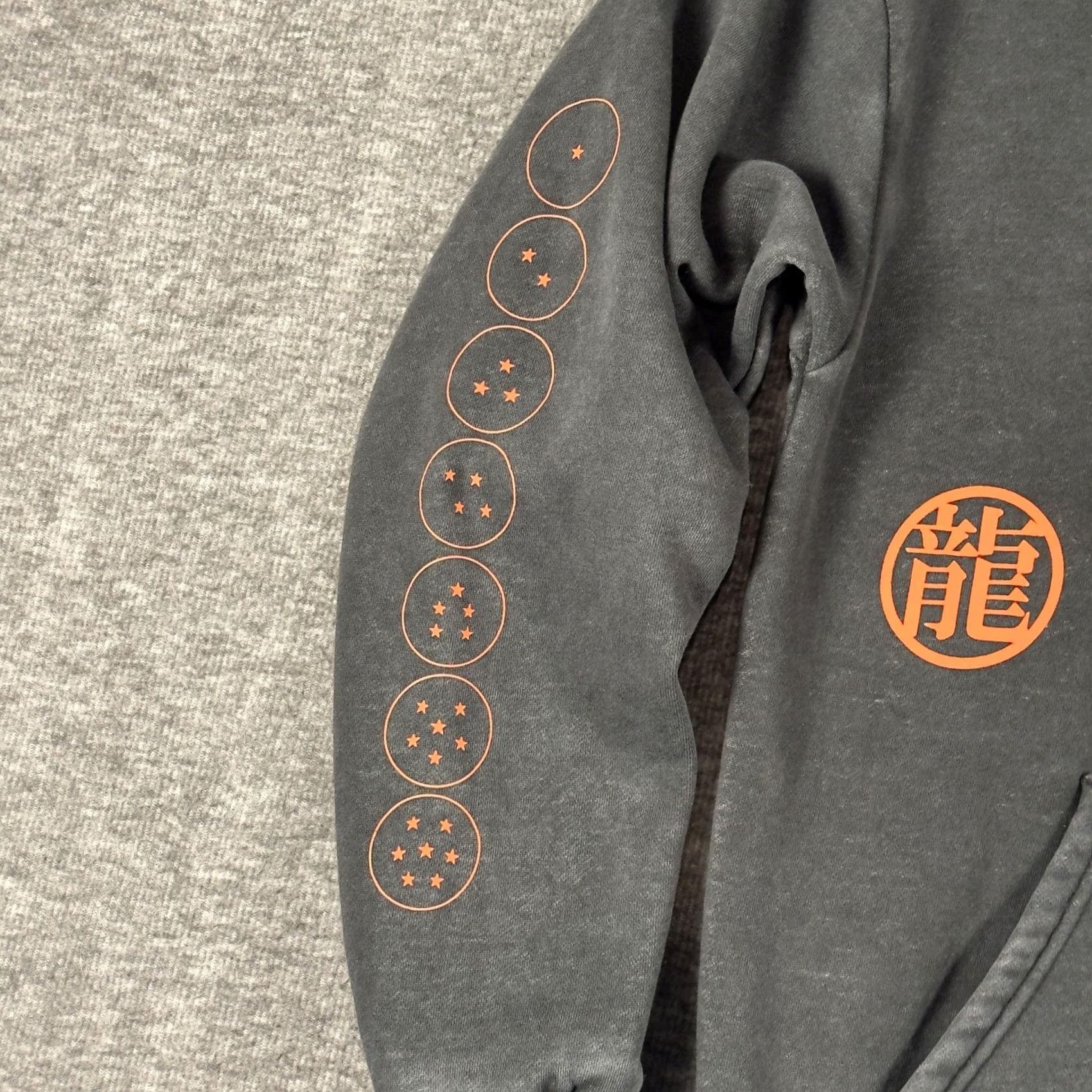 Primark Dragon Ball Z Shenron Dragon Ball Graphic Hoodie Mens XS Gray Fleece Sweatshirt Size US XS / EU 42 / 0 - 4 Thumbnail