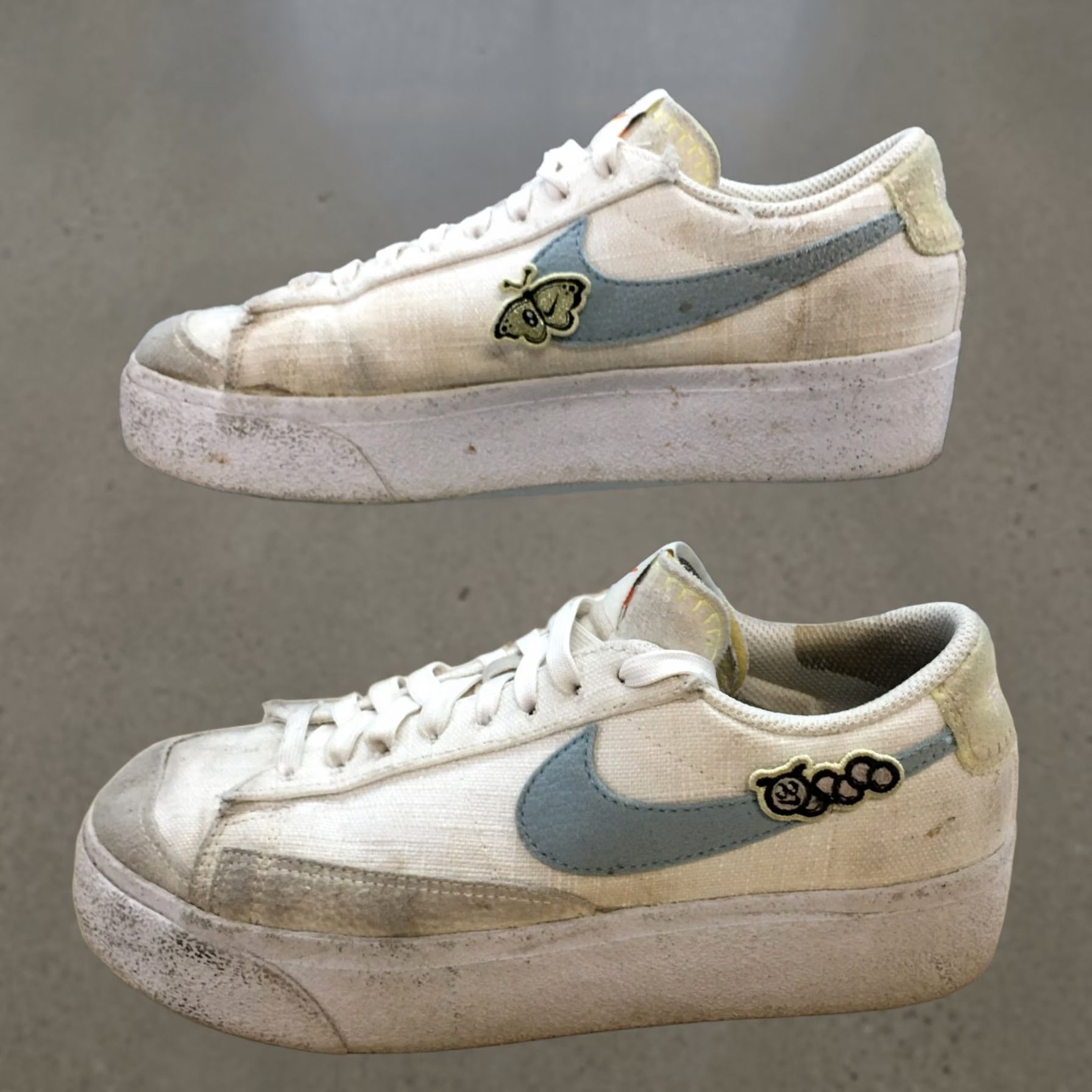 Nike Nike Blazer Low Platform Sneakers Womens 6.5 White DJ6376-100 Next Nature Athletic Shoes Size M / US 6-8 / IT 42-44 - 1 Thumbnail