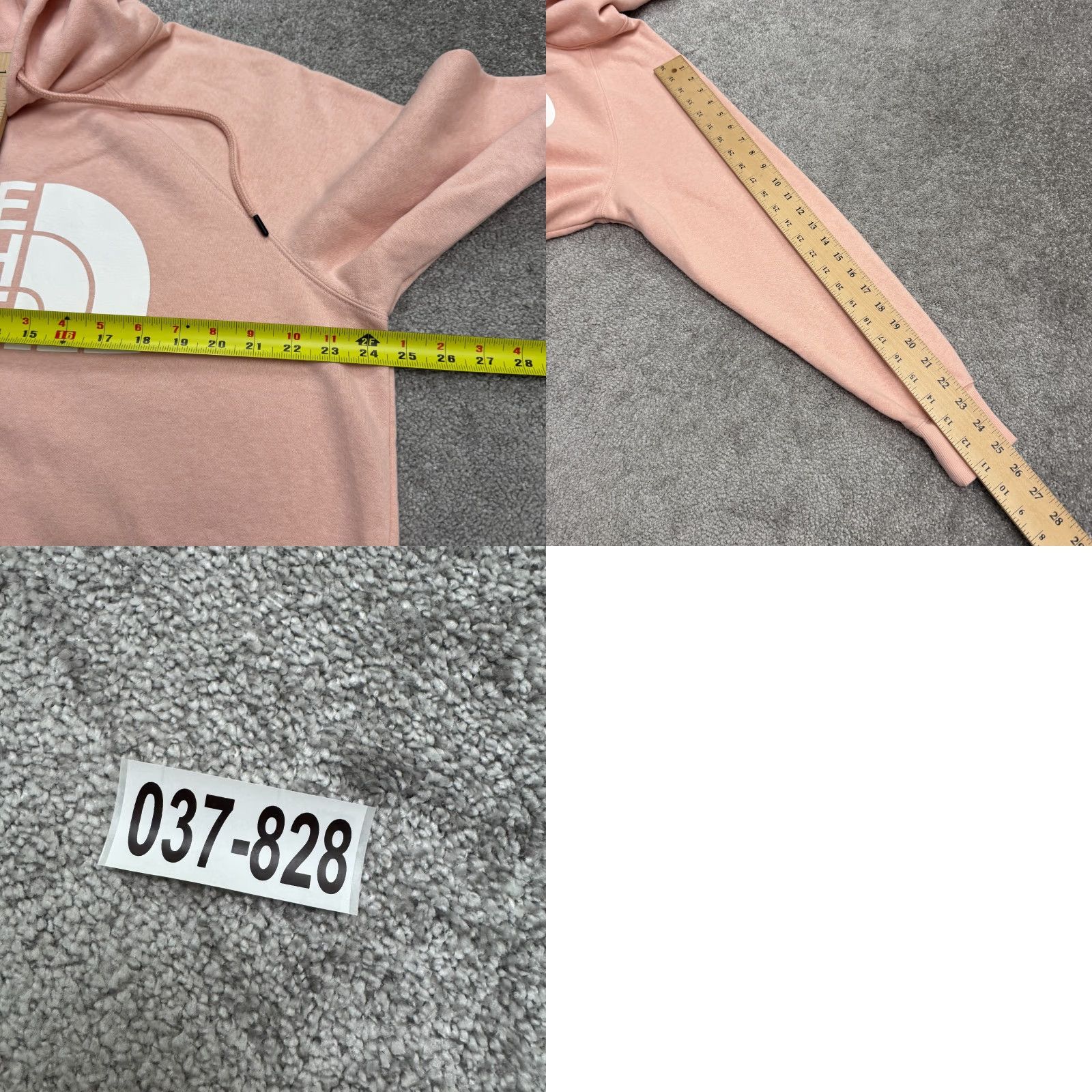 The North Face The North Face Pullover Hoodie Womens 1X Plus Peach Spellout Graphic Sweatshirt Size XL / US 12-14 / IT 48-50 - 9 Thumbnail