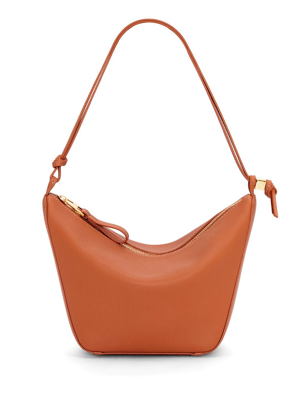 image of Loewe Mini Hammock Hobo Bag in Tan, Women's