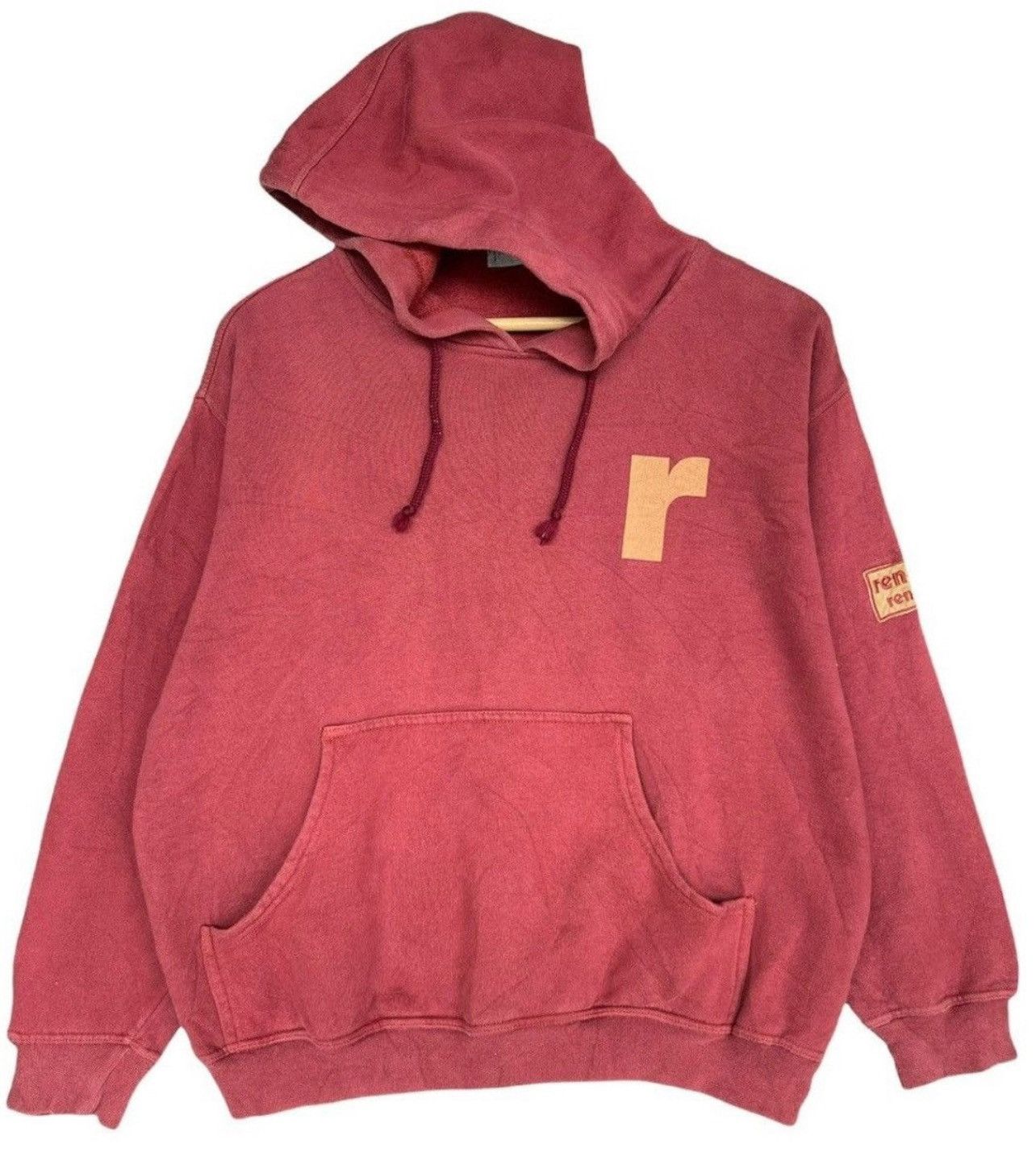 Renoma × Vintage Vintage Renoma Italy Hoodie Renoma Faded Boxy Baggy Hoodie Size L / US 10 / IT 46 - 1 Thumbnail