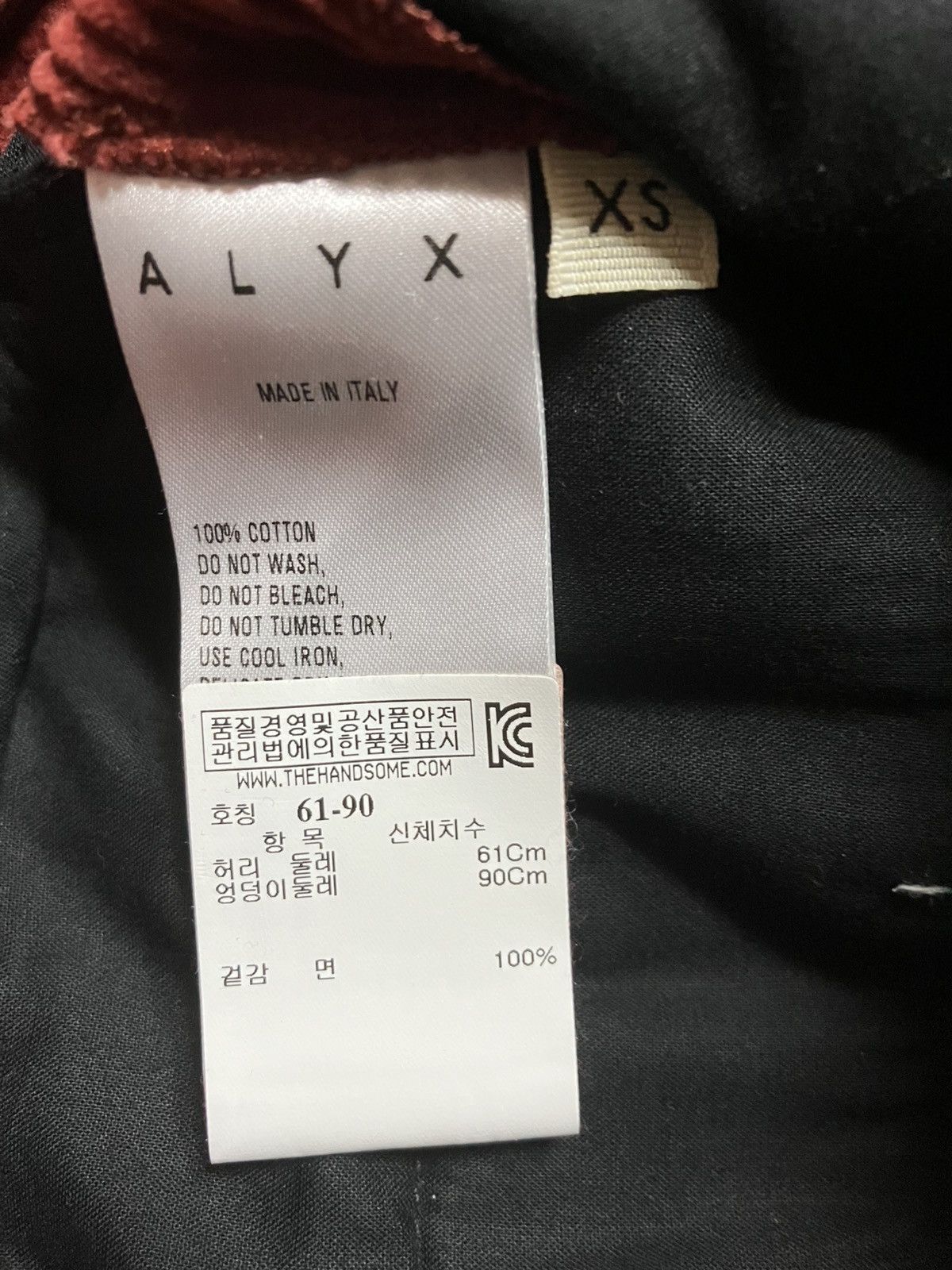 1017 ALYX 9SM alyx 17fw harness bondage coduroy pants Size US 28 / EU 44 - 4 Thumbnail