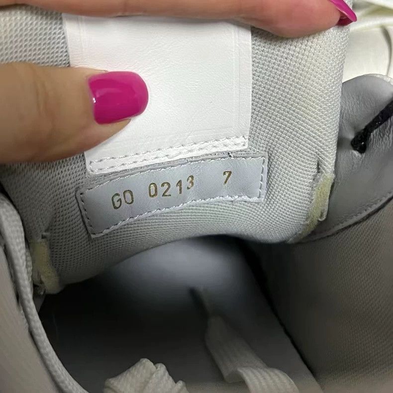 Louis Vuitton Louis Vuitton White Trainer Cowhide White Cement Low Top F Size US 7 / EU 40 - 4 Thumbnail