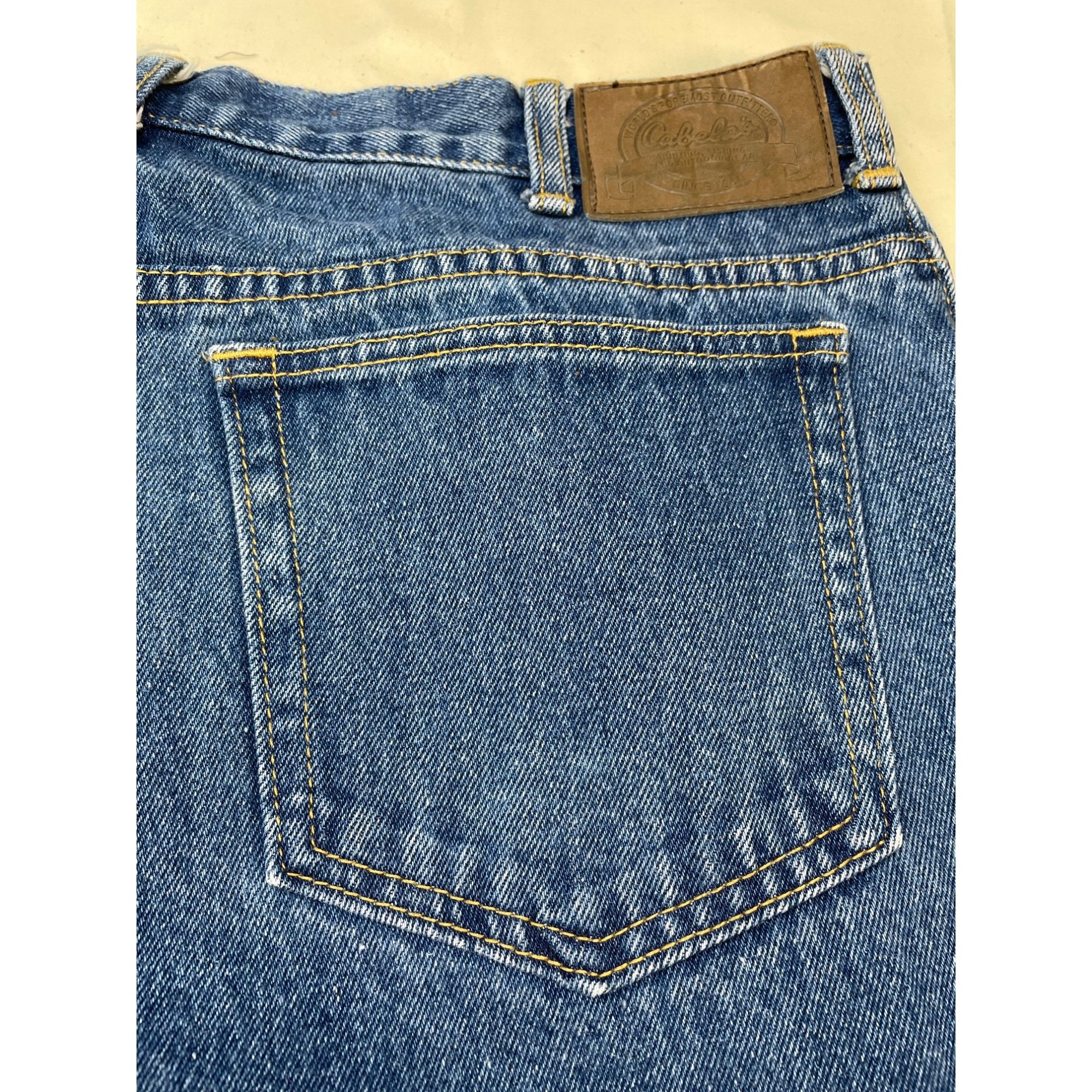 Other Cabelas Outdoor Gear Men's 2 tone Jeans Blue/Brown Loose fit Size US 34 / EU 50 - 4 Thumbnail
