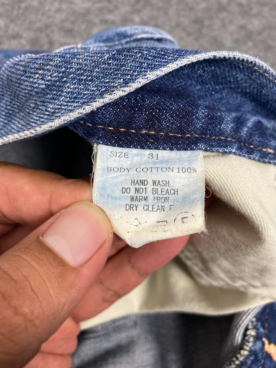 Japanese Brand vintage japanese brands selvedge distressed rework denim Size US 34 / EU 50 - 18 Thumbnail