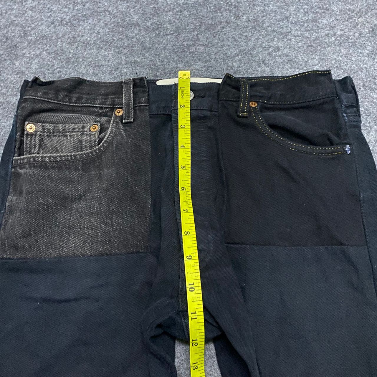 Levi's Vintage Levis QBISM Pour Edifice Patchwork Denim Size US 31 - 7 Thumbnail