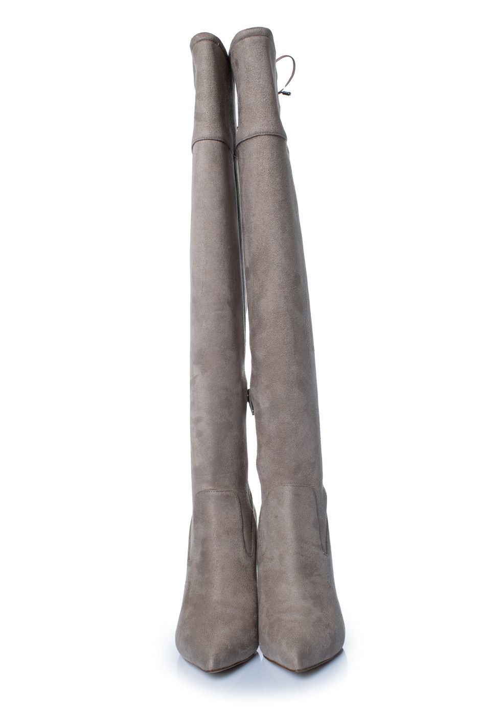 Michael Kors Michael Kors, Jamie suede stretch boots in taupe Size US 10 / IT 40 - 5 Thumbnail