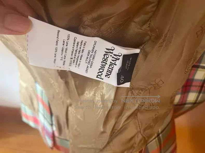 Vivienne Westwood Vivienne Westwood Drunkard Suit Jacket Size S / US 4 / IT 40 - 5 Thumbnail