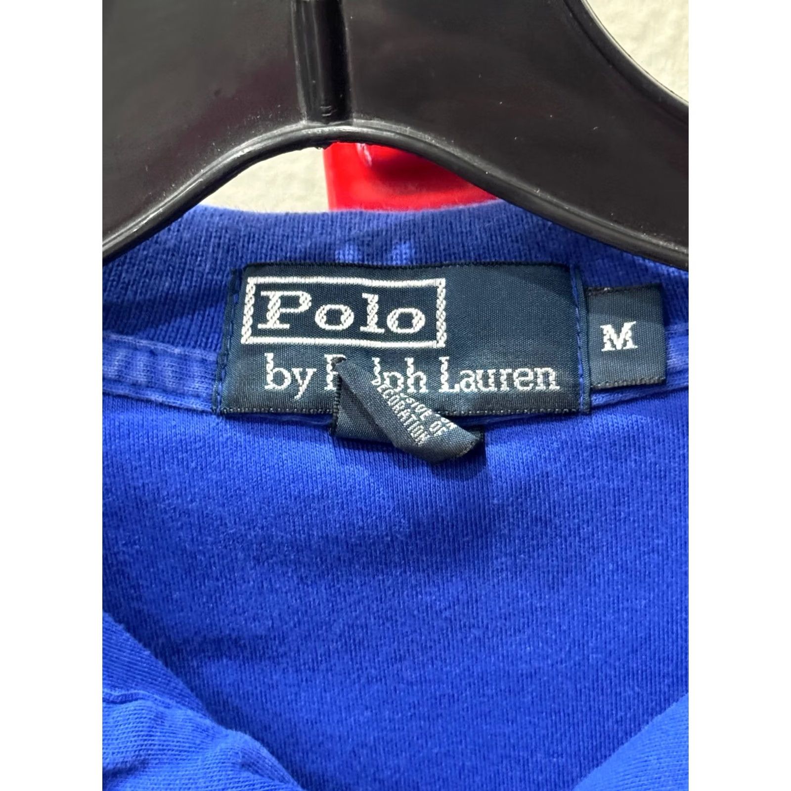Polo Ralph Lauren Polo Shirt Polo Ralph Lauren POLO SHIRT Medium M Royal Blue Red Ponjy Multicolor Long Sleeve Mens Size US M / EU 48-50 / 2 - 6 Thumbnail