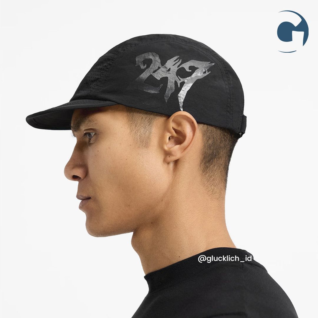 Other Represent 247, X END Running Cap in Jet Black Size ONE SIZE - 7 Thumbnail