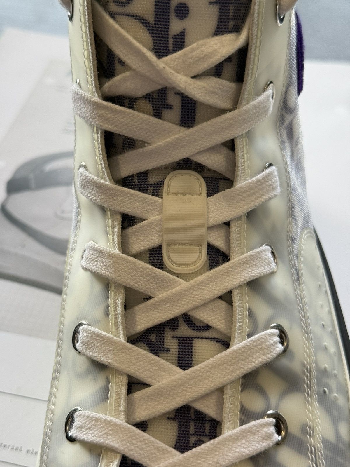 Dior Dior B23 Kenny Scharf High Top Sneakers 42EU/9US Size US 9 / EU 42 - 12 Thumbnail